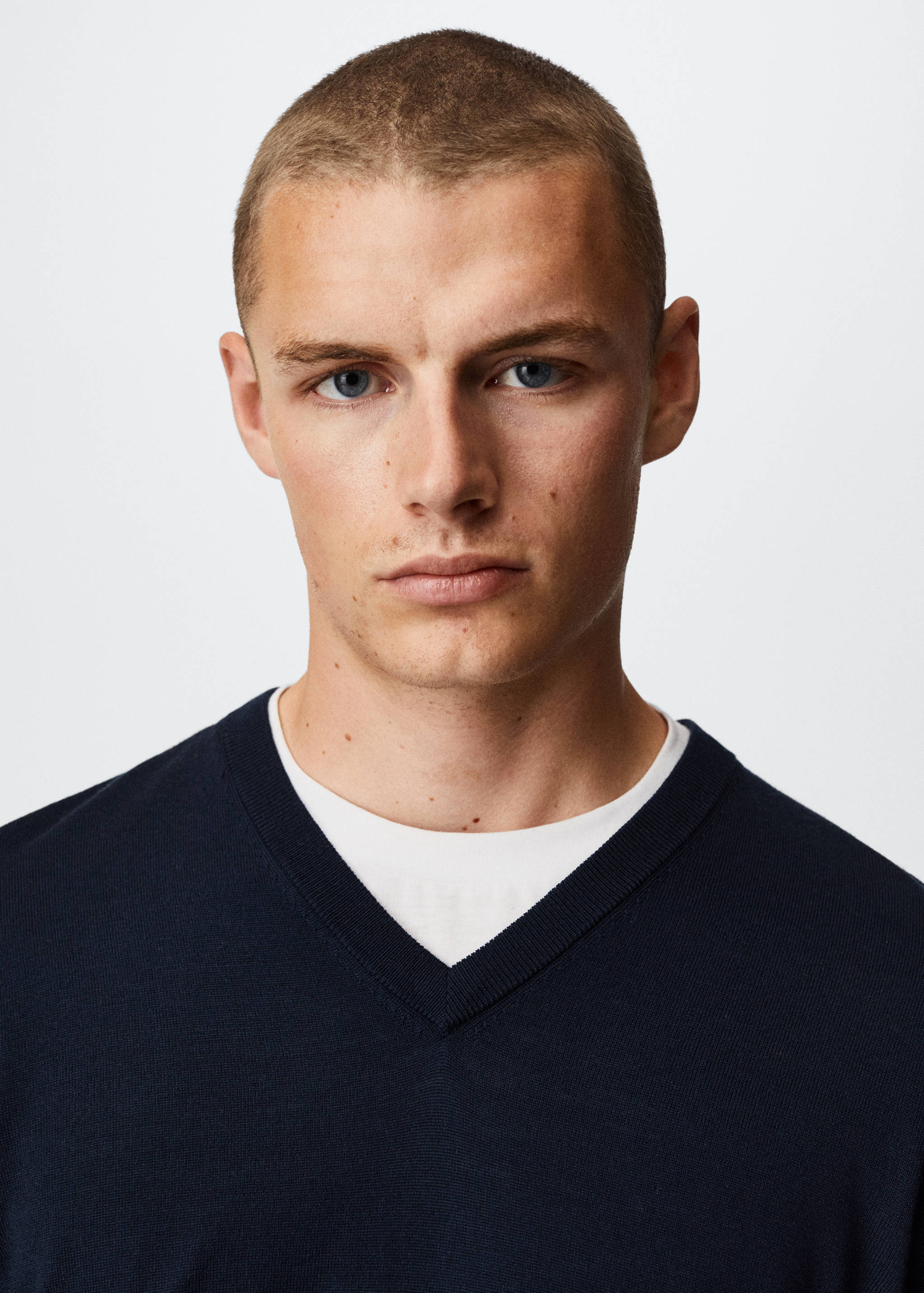 Merino wool washable sweater - Details of the article 1