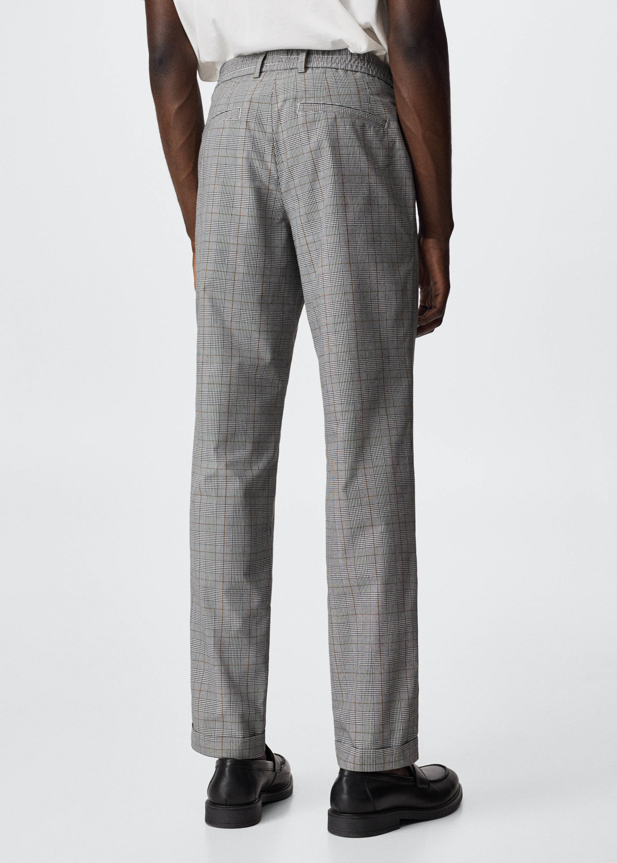 Check joggers  - Reverse of the article