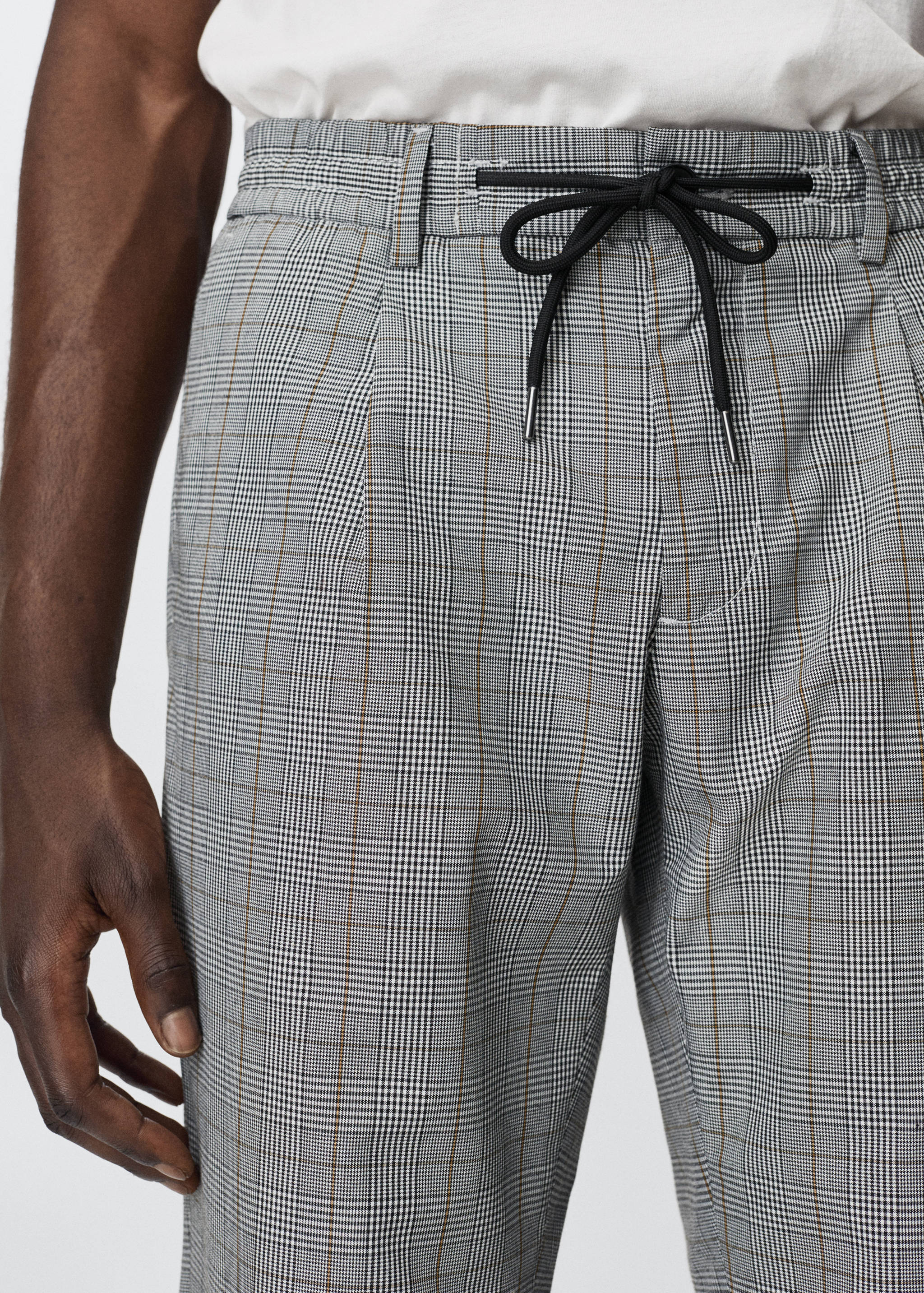 Check joggers  - Details of the article 1