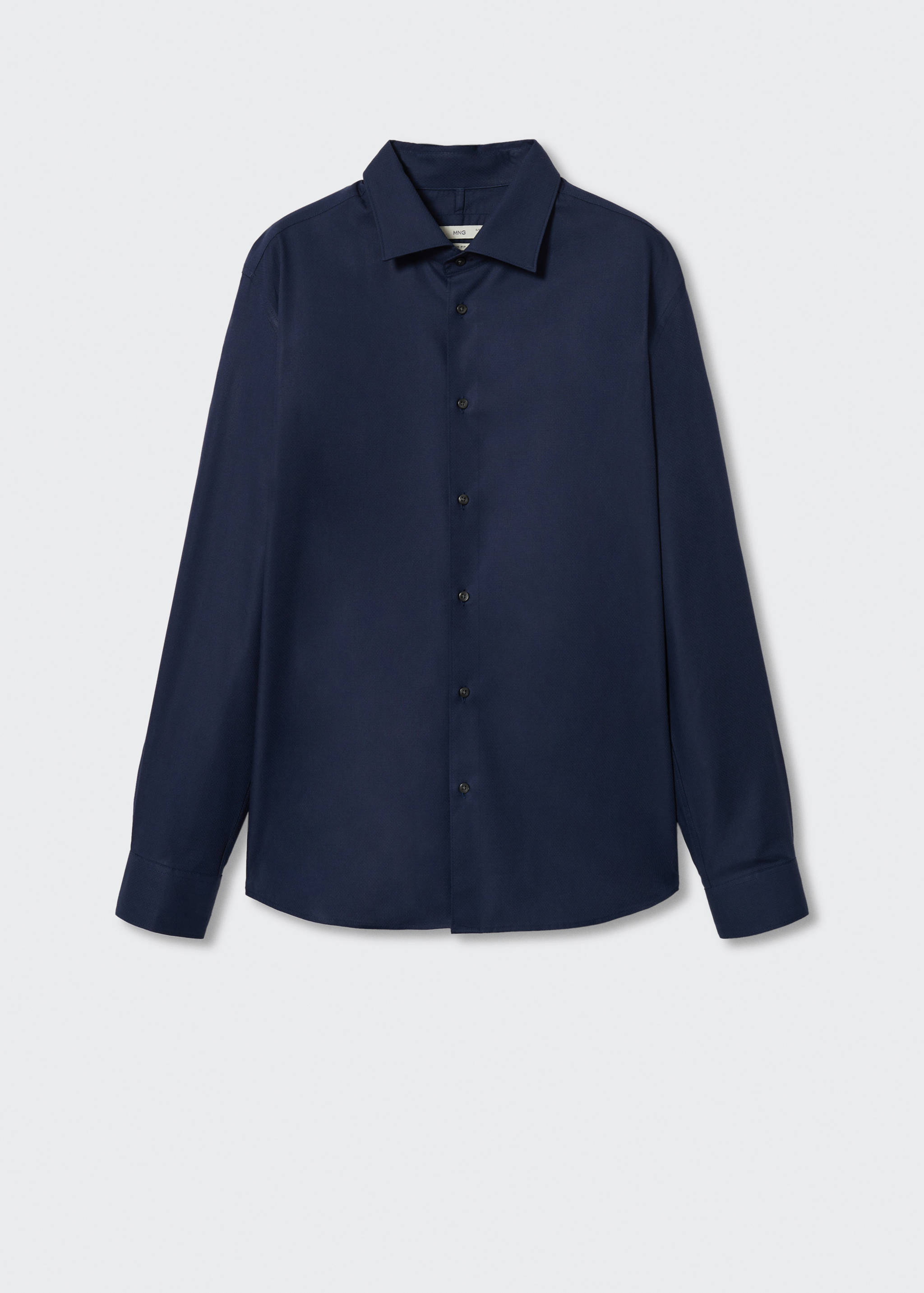 Slim Fit-Hemd aus Baumwolle - Detail des Artikels 8