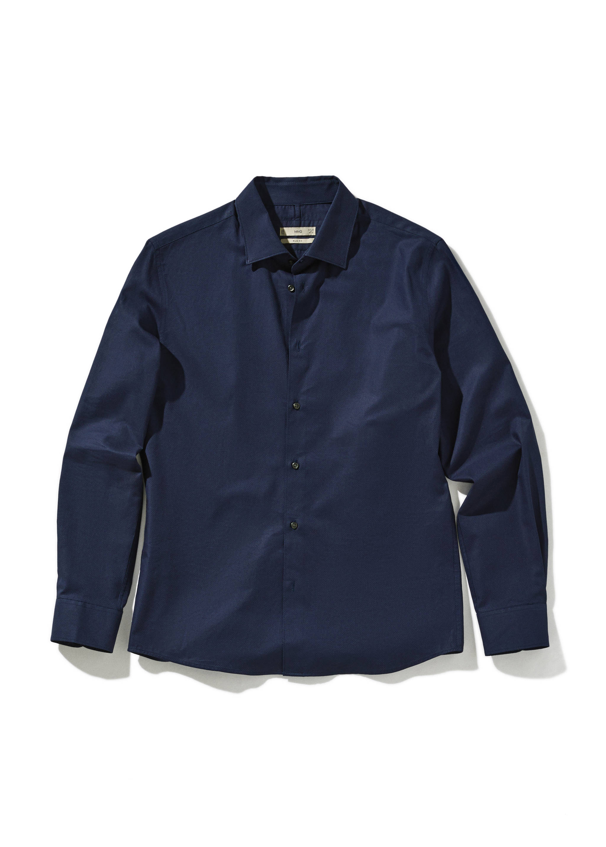 Slim Fit-Hemd aus Baumwolle - Detail des Artikels 9