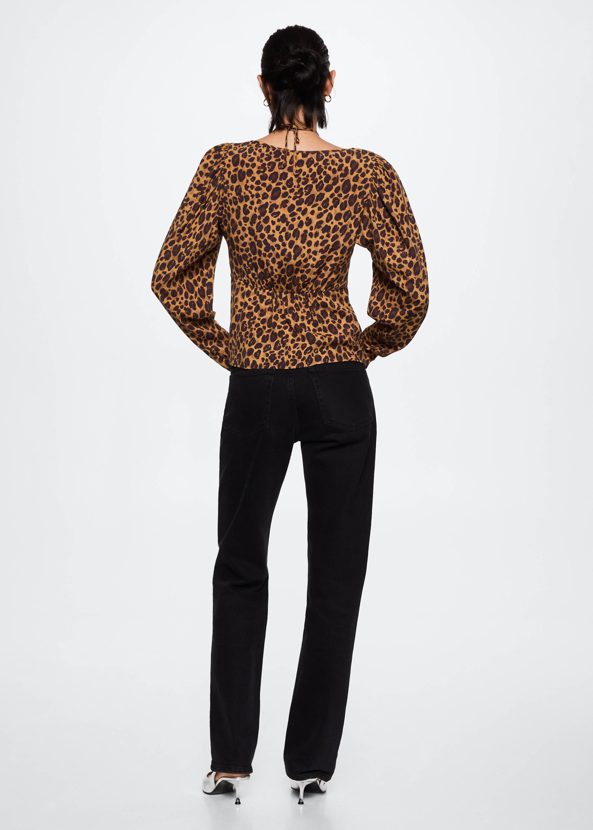 Blouse léopard légère - Verso de l’article