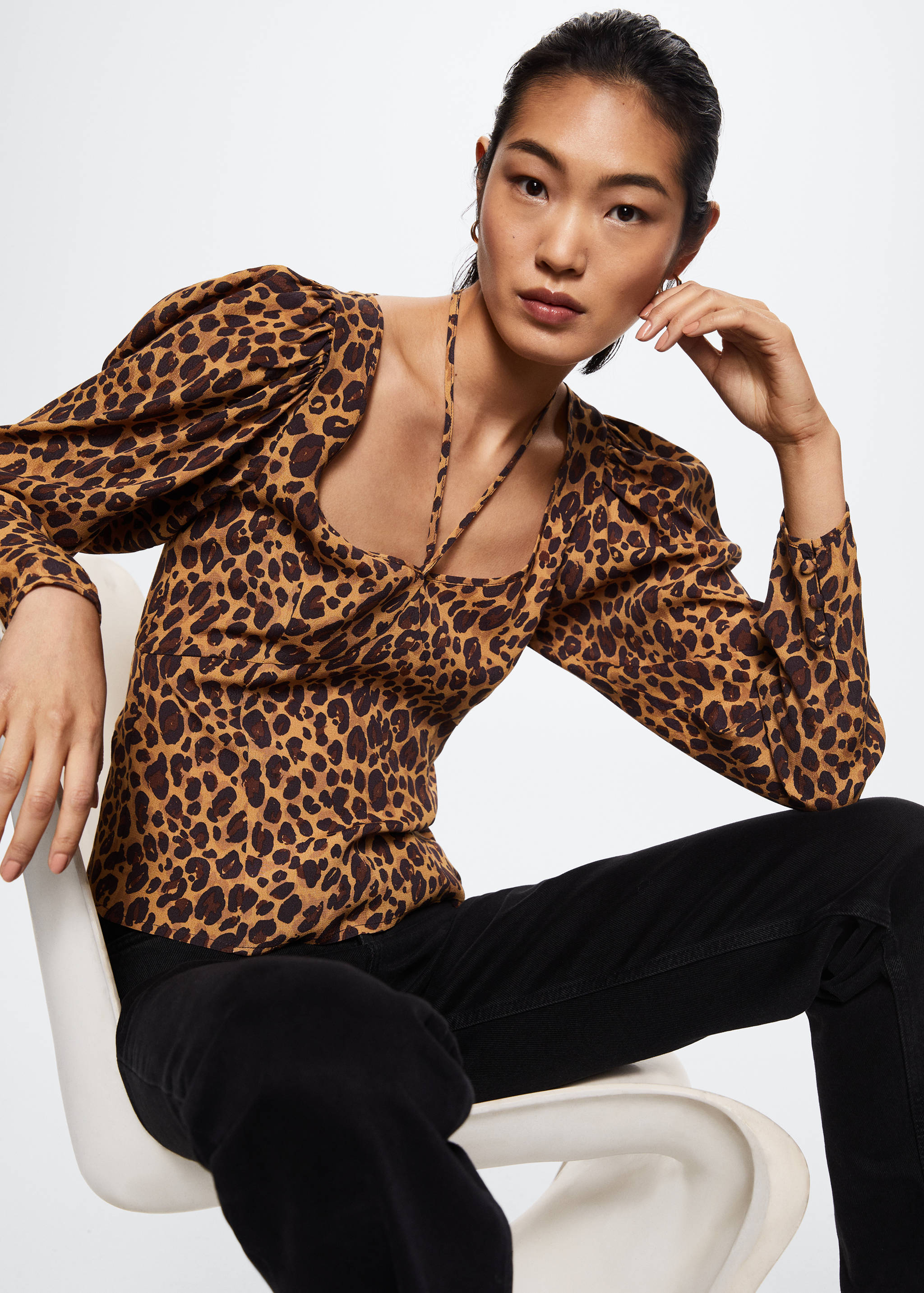 Blouse léopard légère - Détail de l'article 2