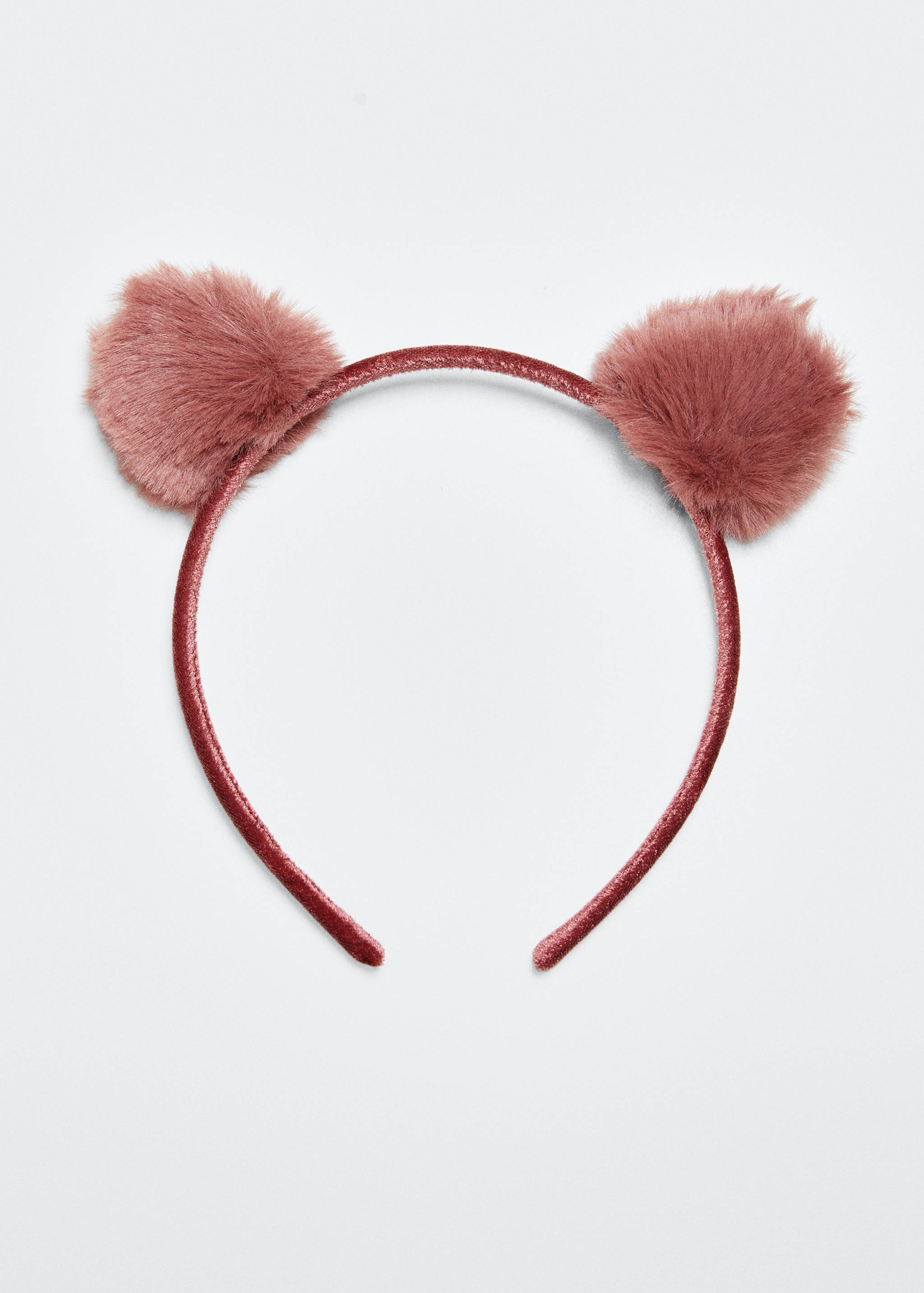 Fur-effect hairband with ears - Article without model