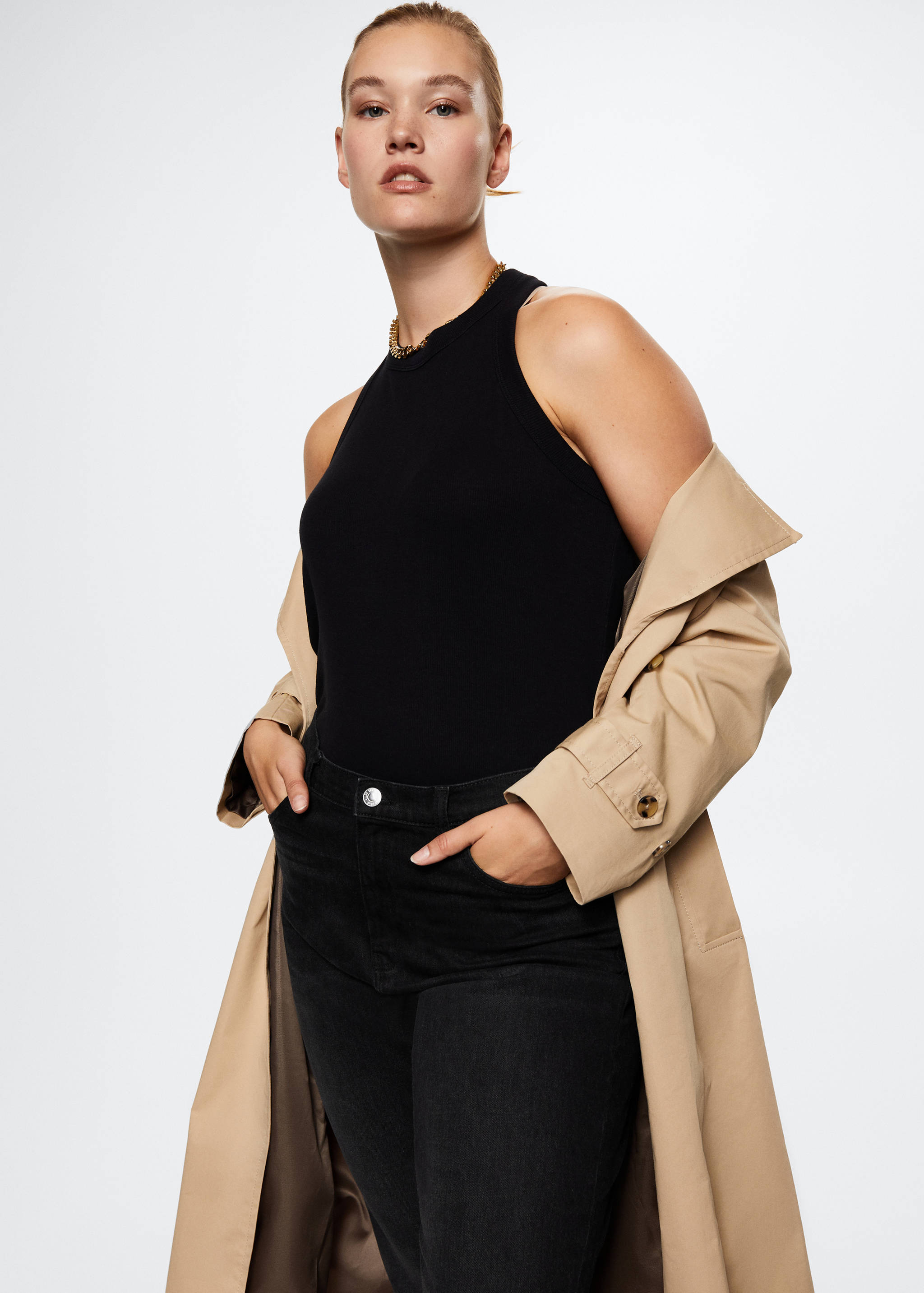 Mom comfort high-rise jeans - Details of the article 5