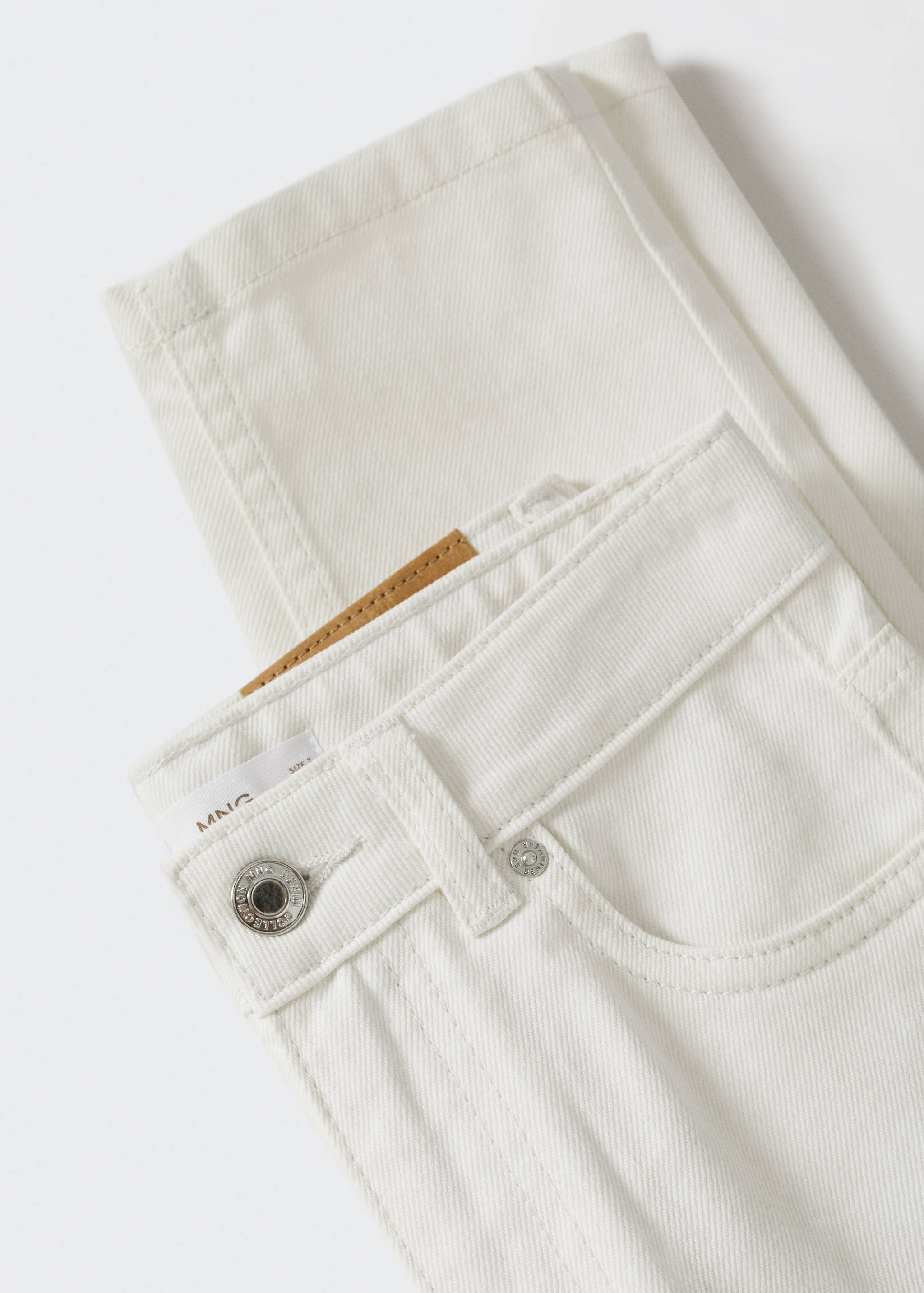 Cotton mom-fit jeans - Details of the article 8