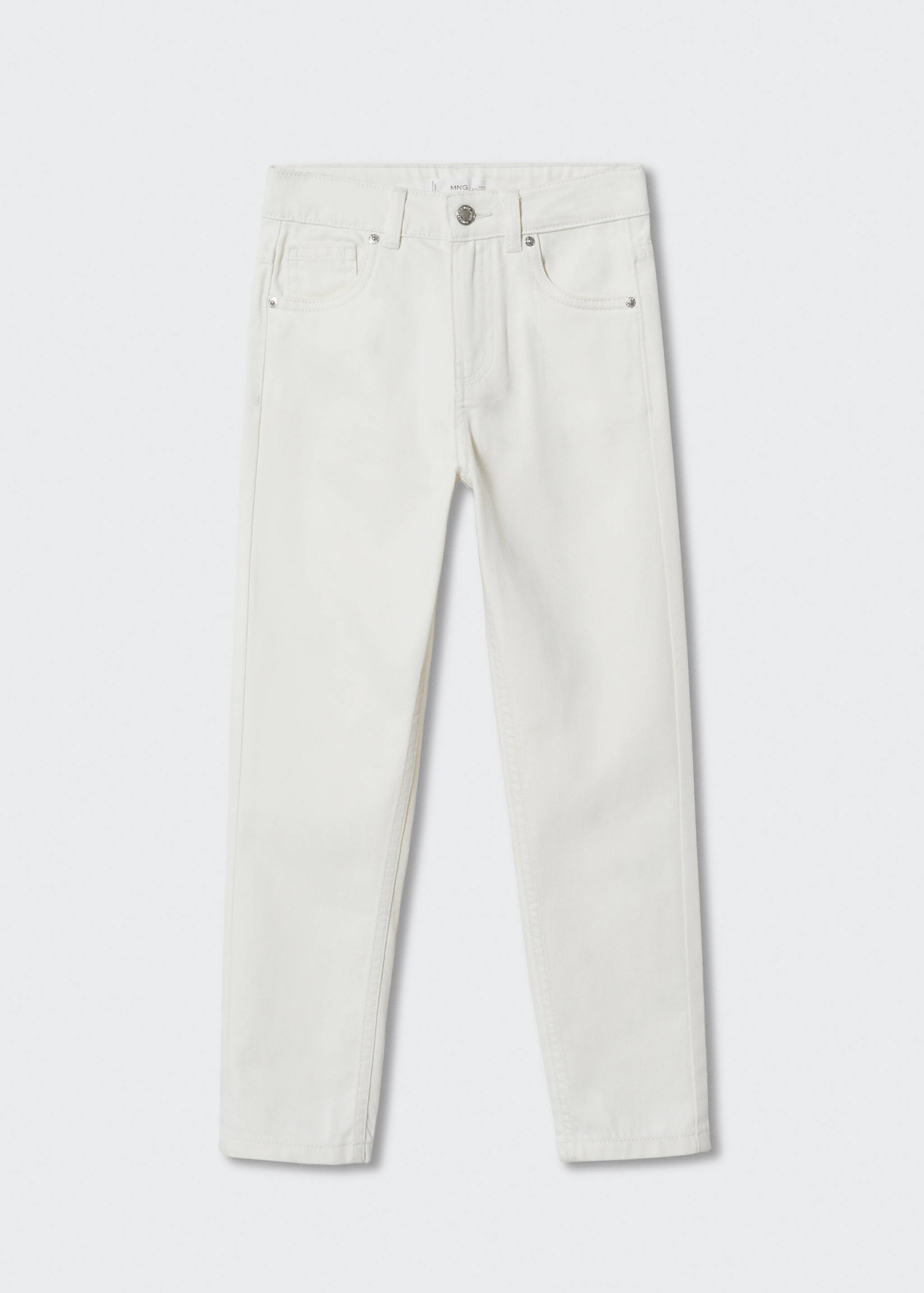 Cotton mom-fit jeans - Article without model