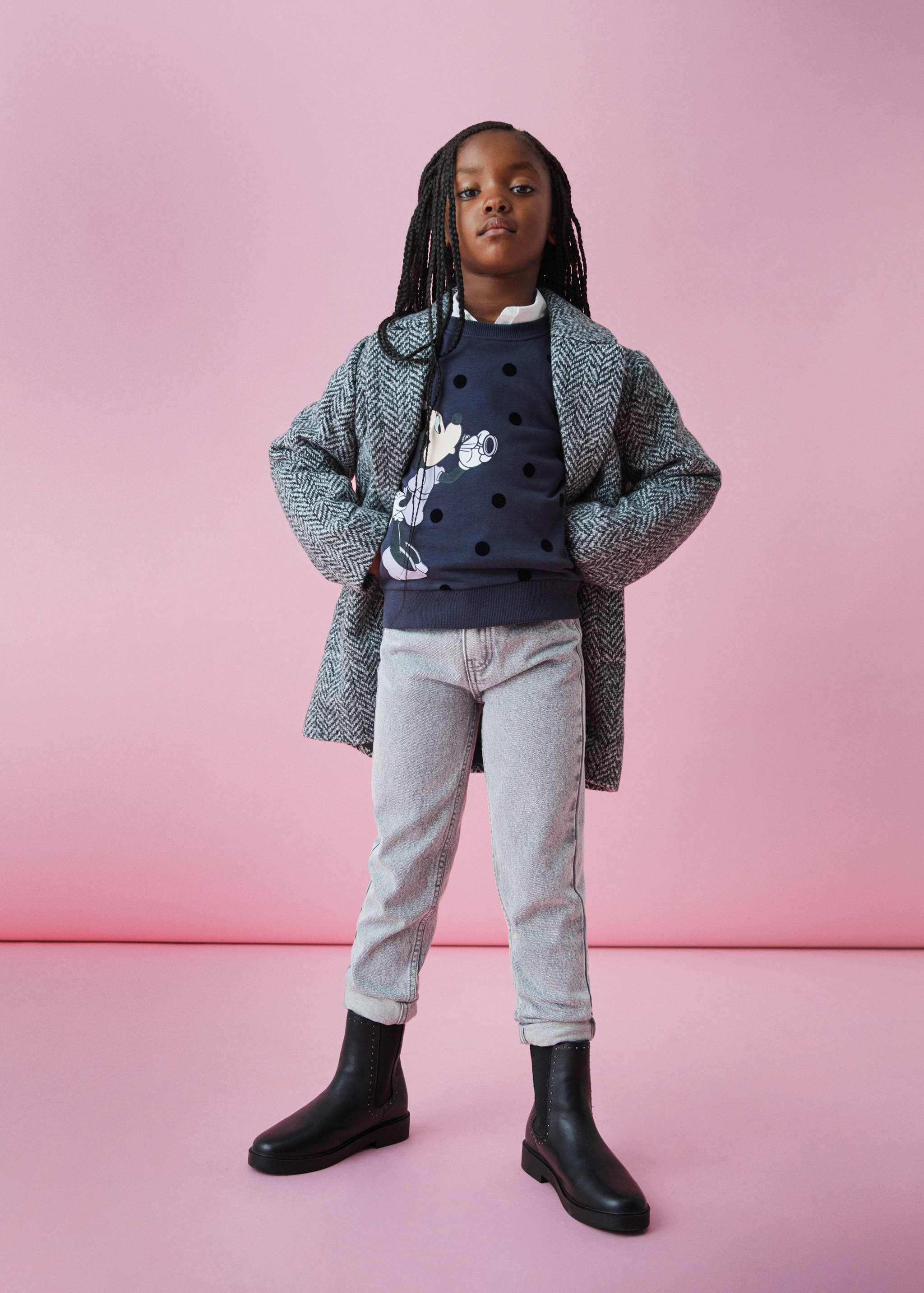 Cotton mom-fit jeans - Details of the article 6