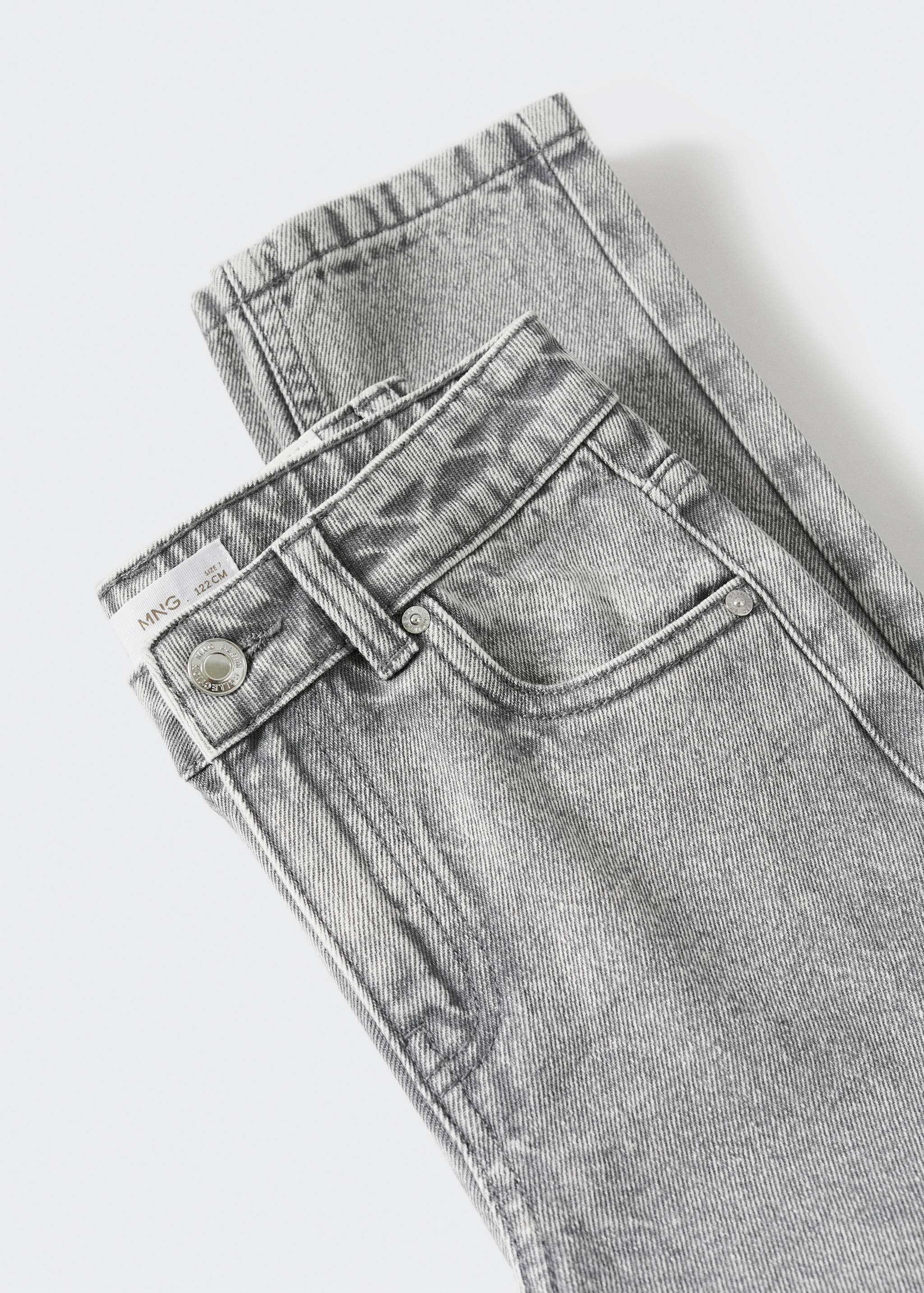 Cotton mom-fit jeans - Details of the article 7