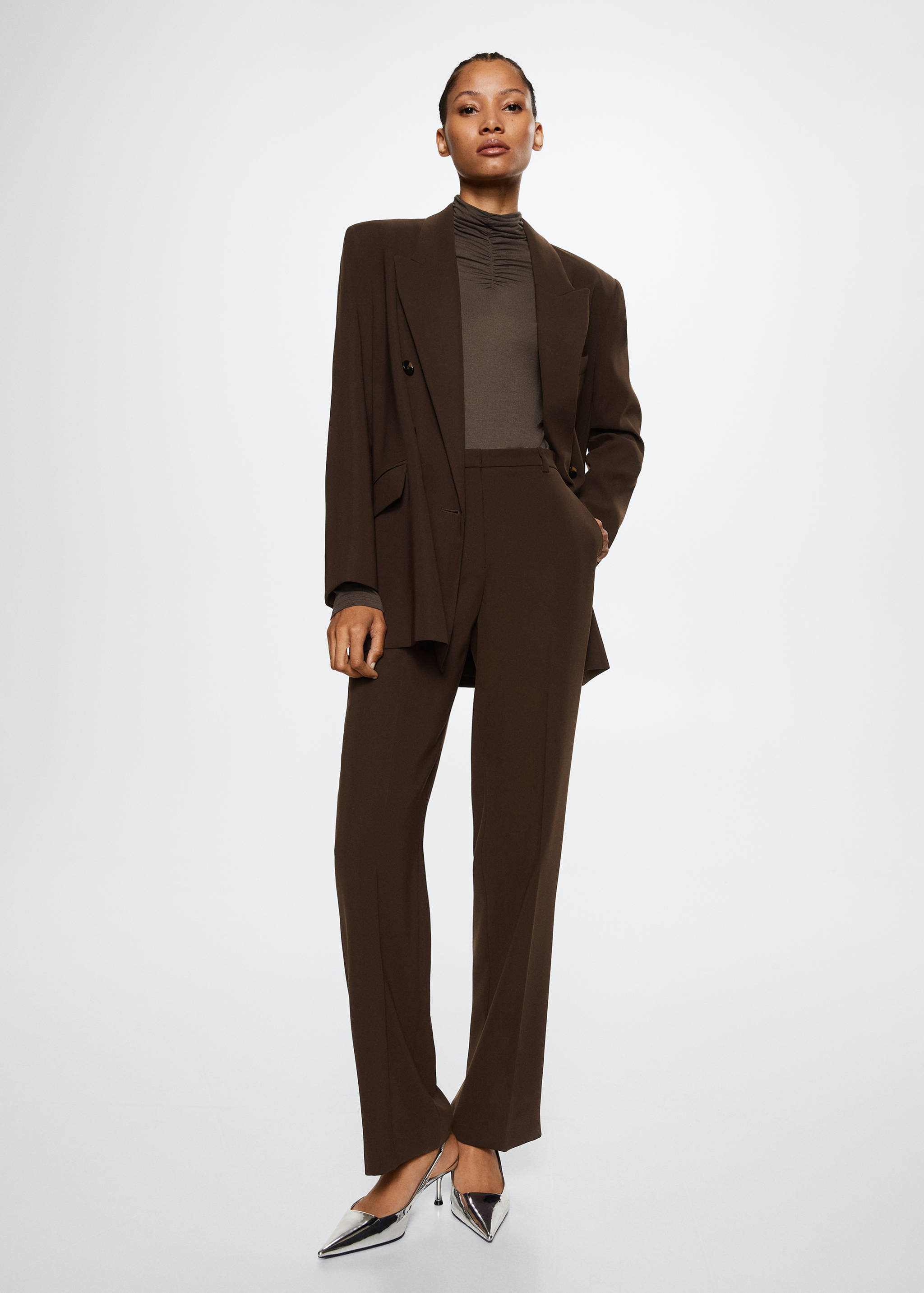 Straight-fit pantalon - Overzichtstekening