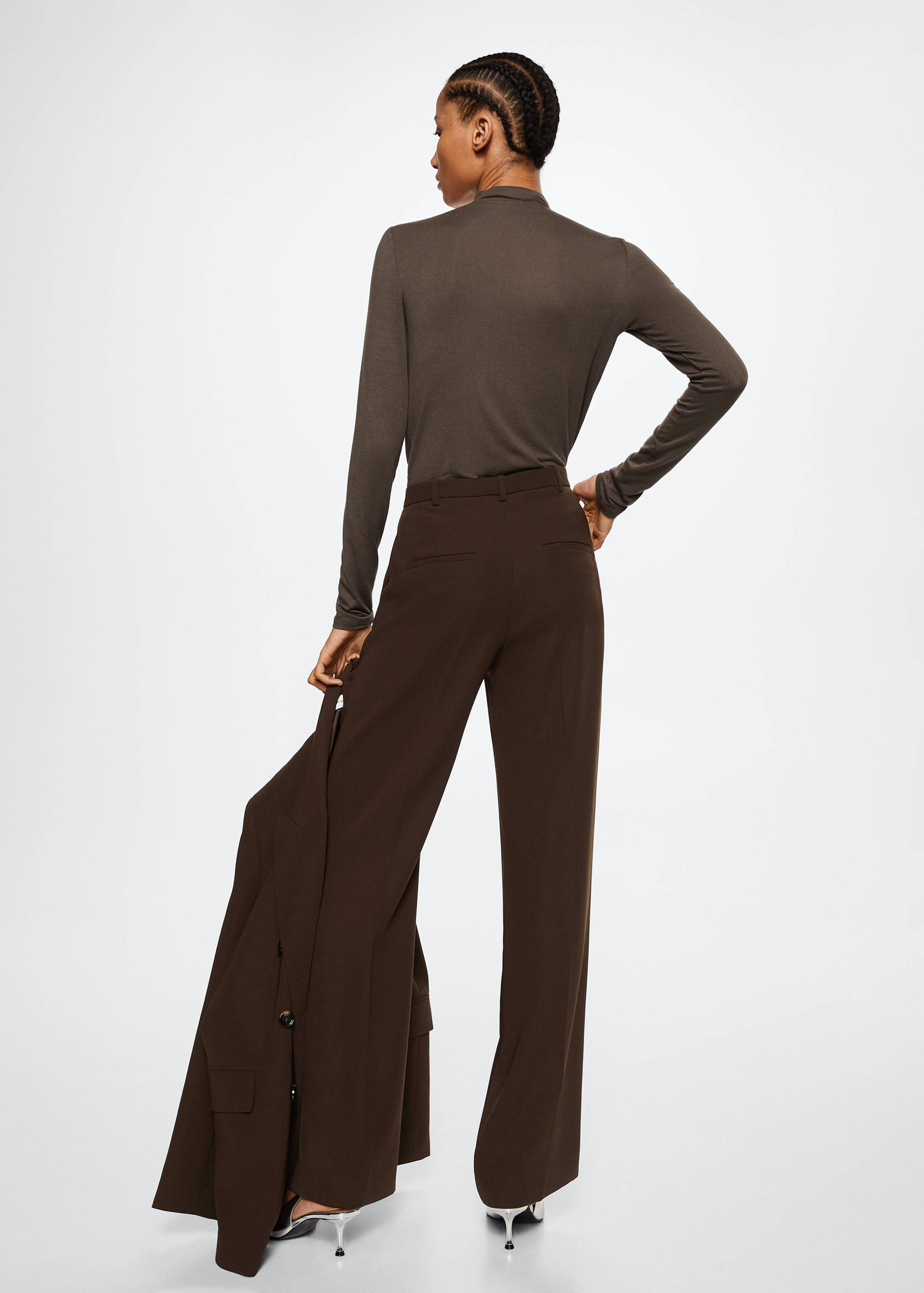 Straight-fit pantalon - Achterkant van het artikel