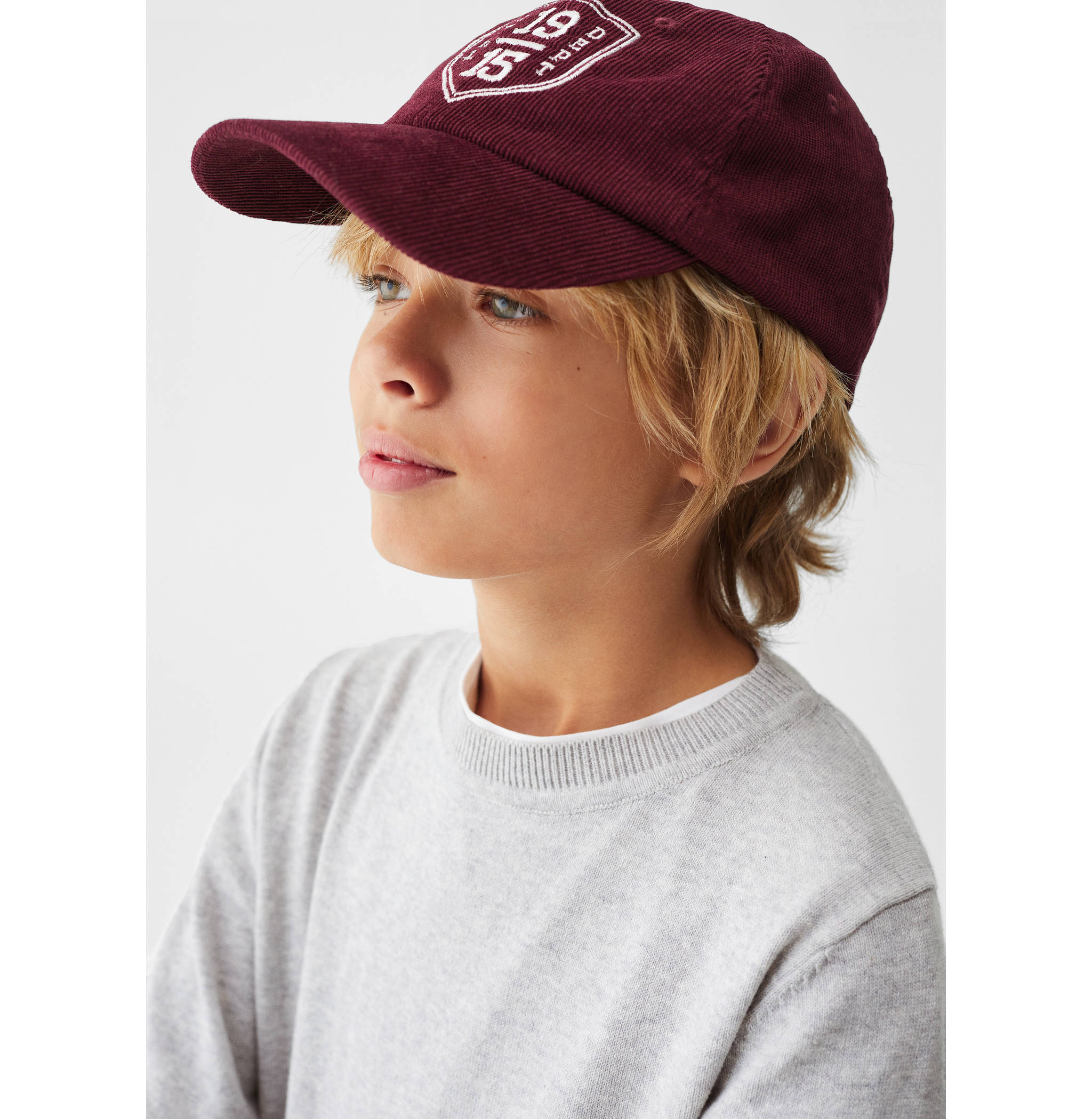 Casquette imitation velours côtelé - Plan général