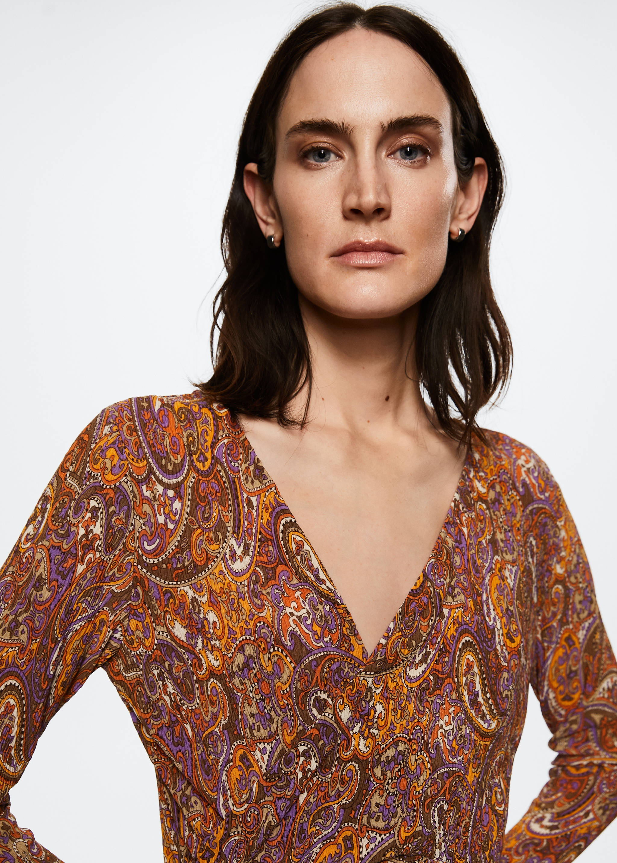 Vestit textura estampat - Detall de l'article 1