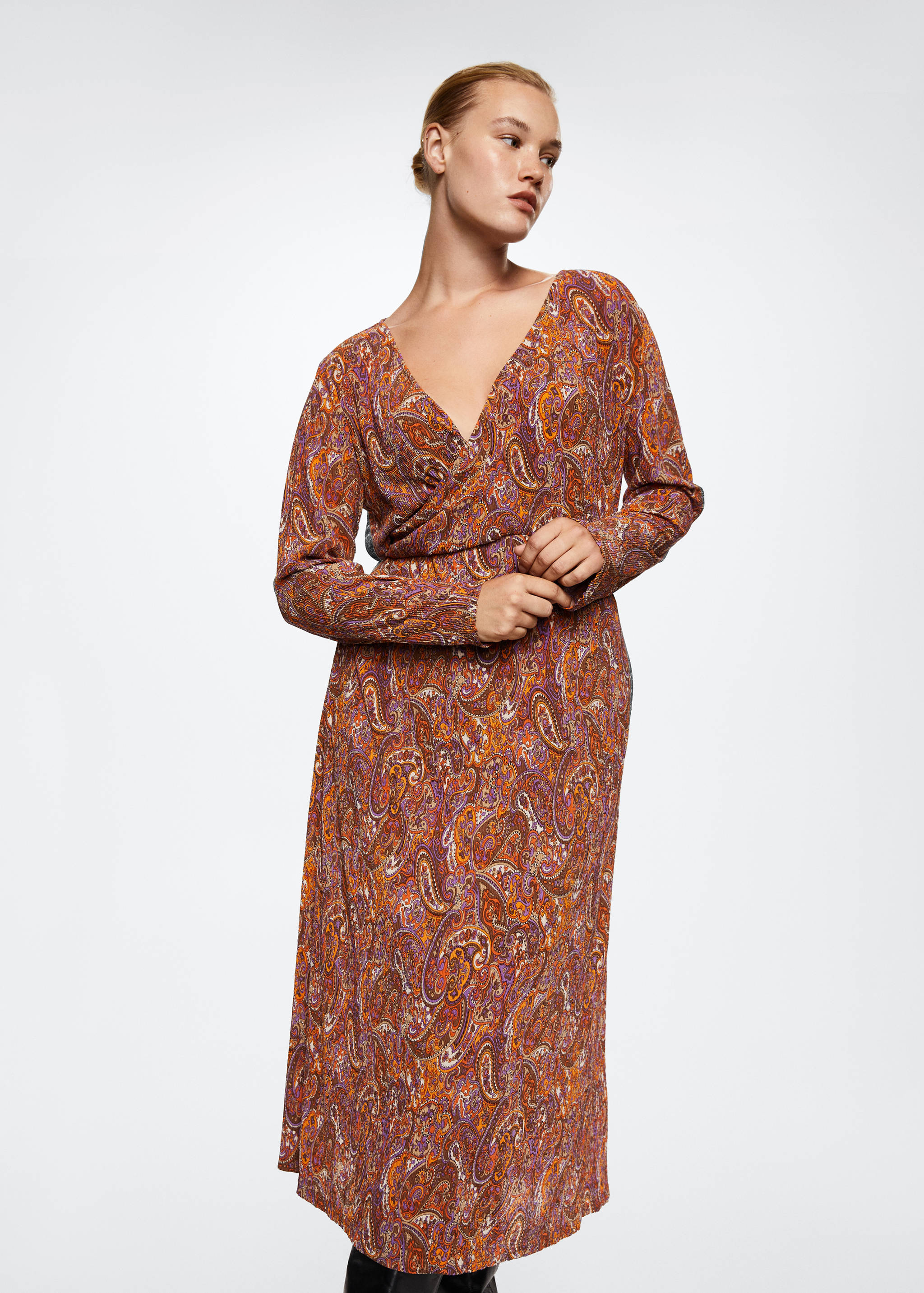 Vestit textura estampat - Detall de l'article 5