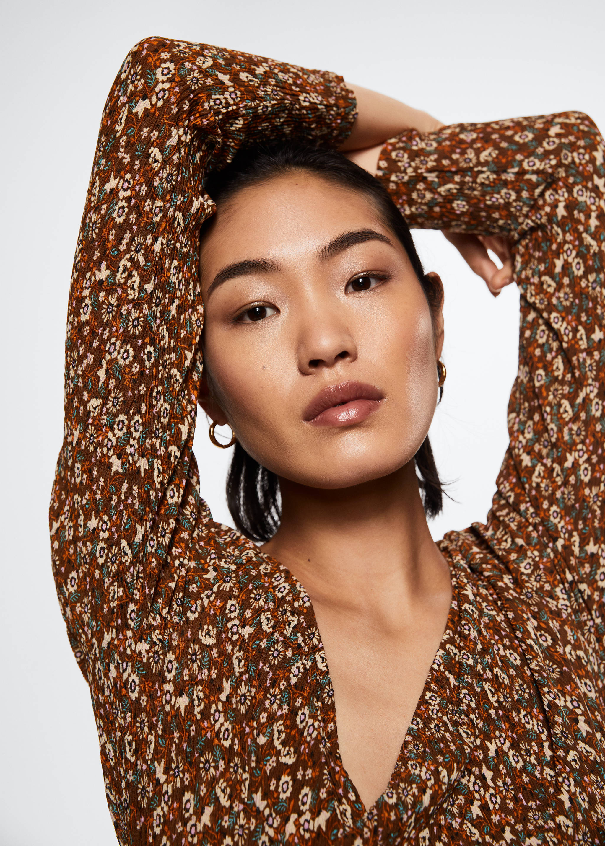 Vestit textura estampat - Detall de l'article 1