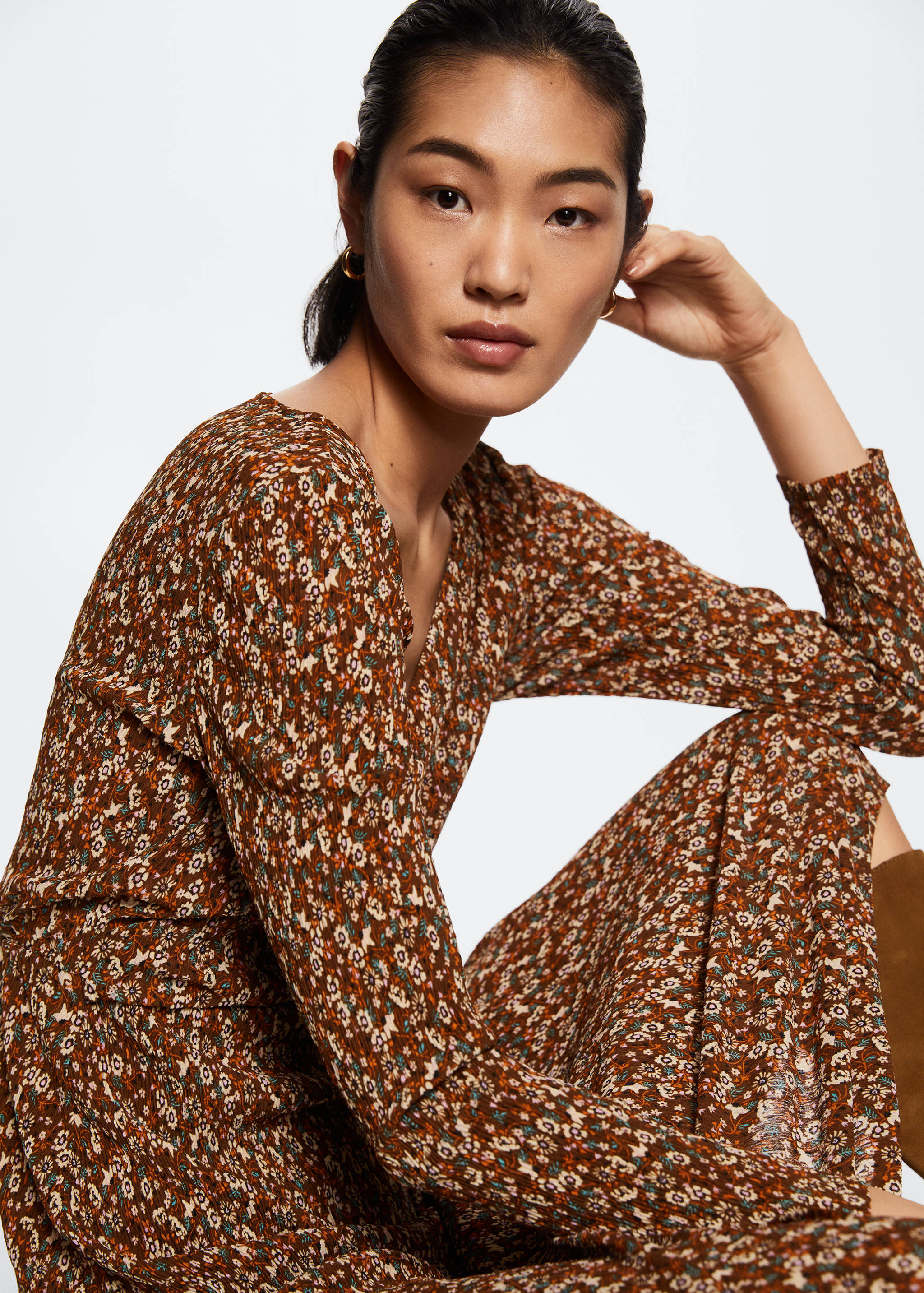 Vestit textura estampat - Detall de l'article 2