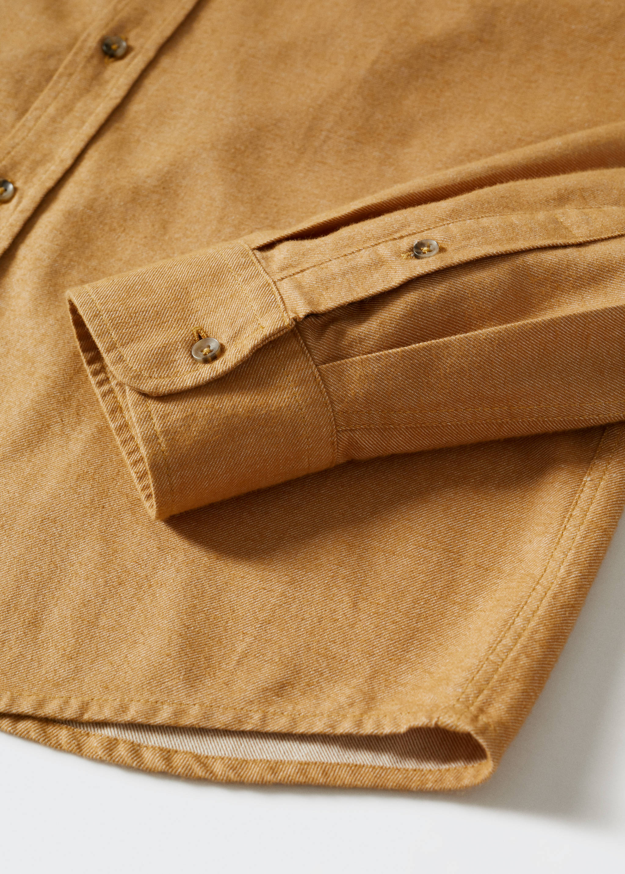 Chest-pocket cotton shirt - Details of the article 7