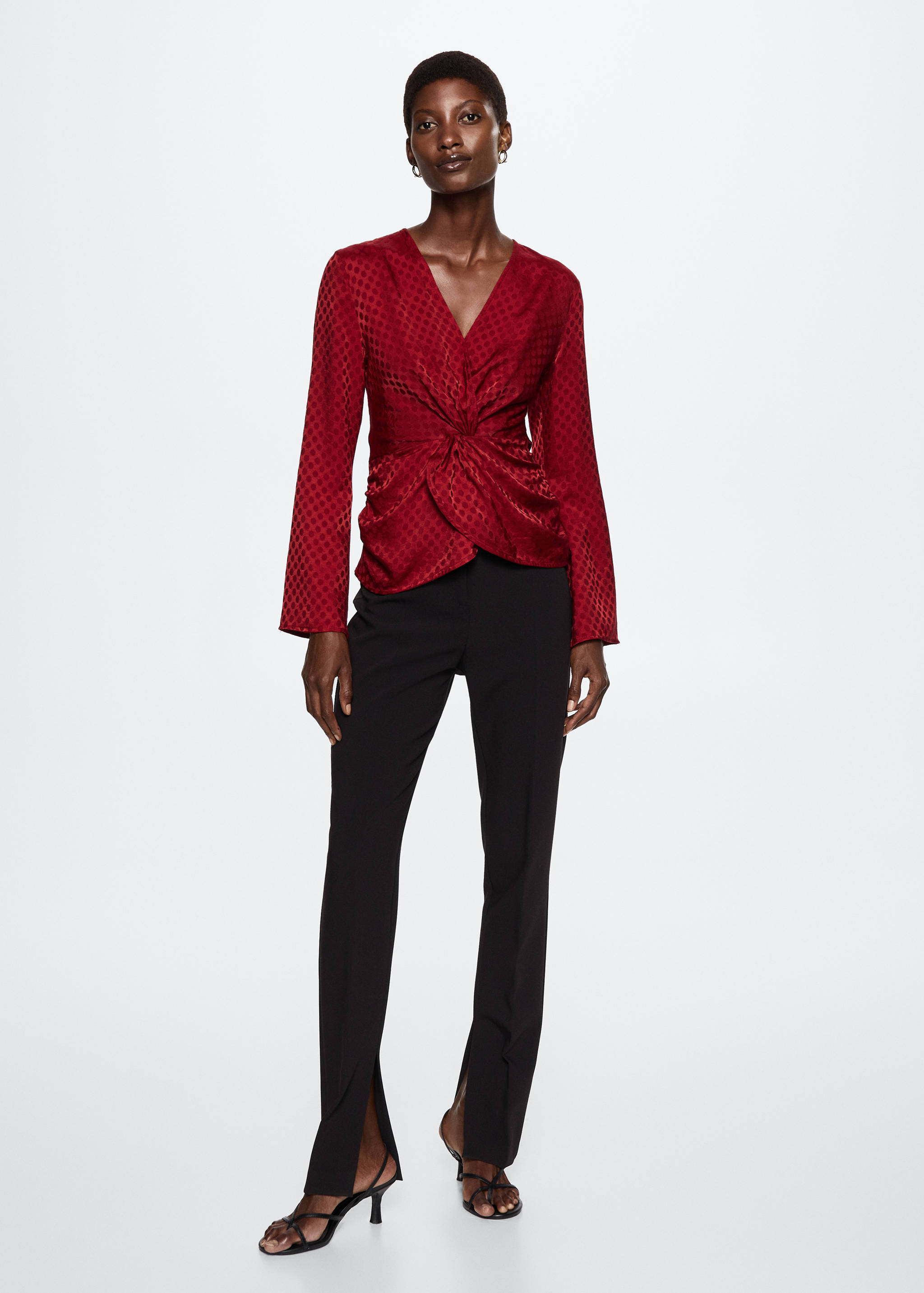 Brusa nus setinada  - Pla general