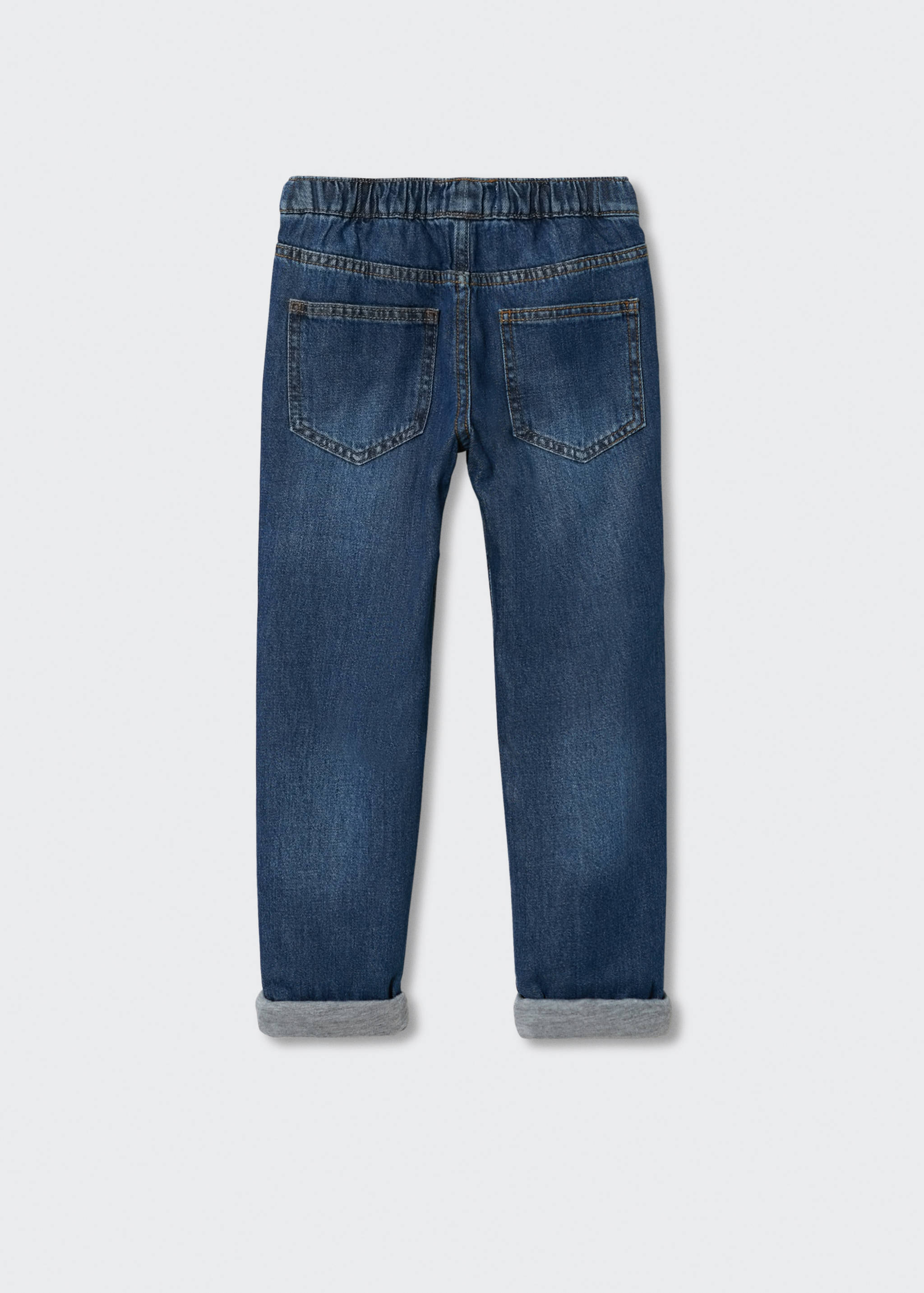 Jeans mit Tunnelzug - Rückseite des Artikels