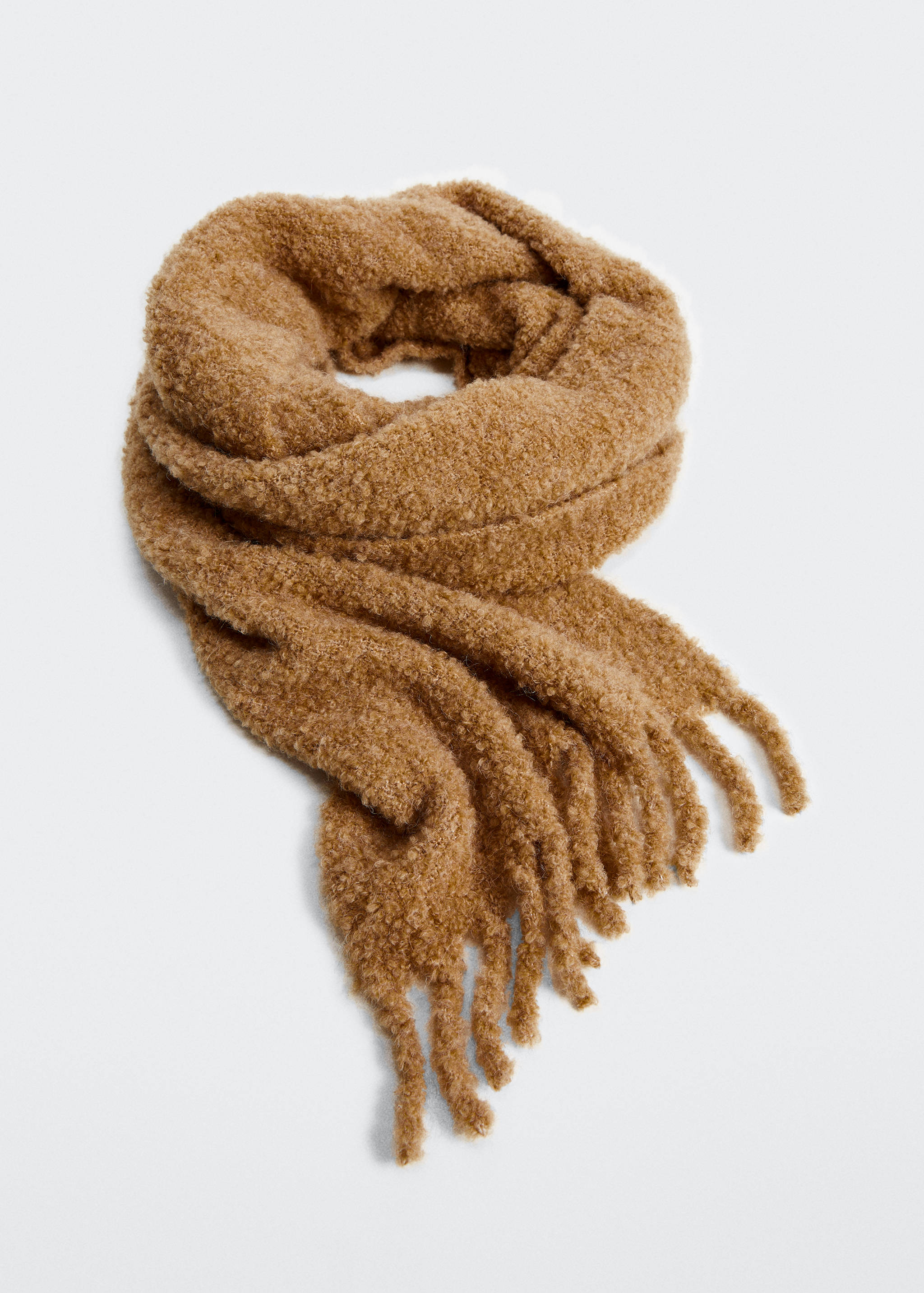Curly knitted scarf - Details of the article 2