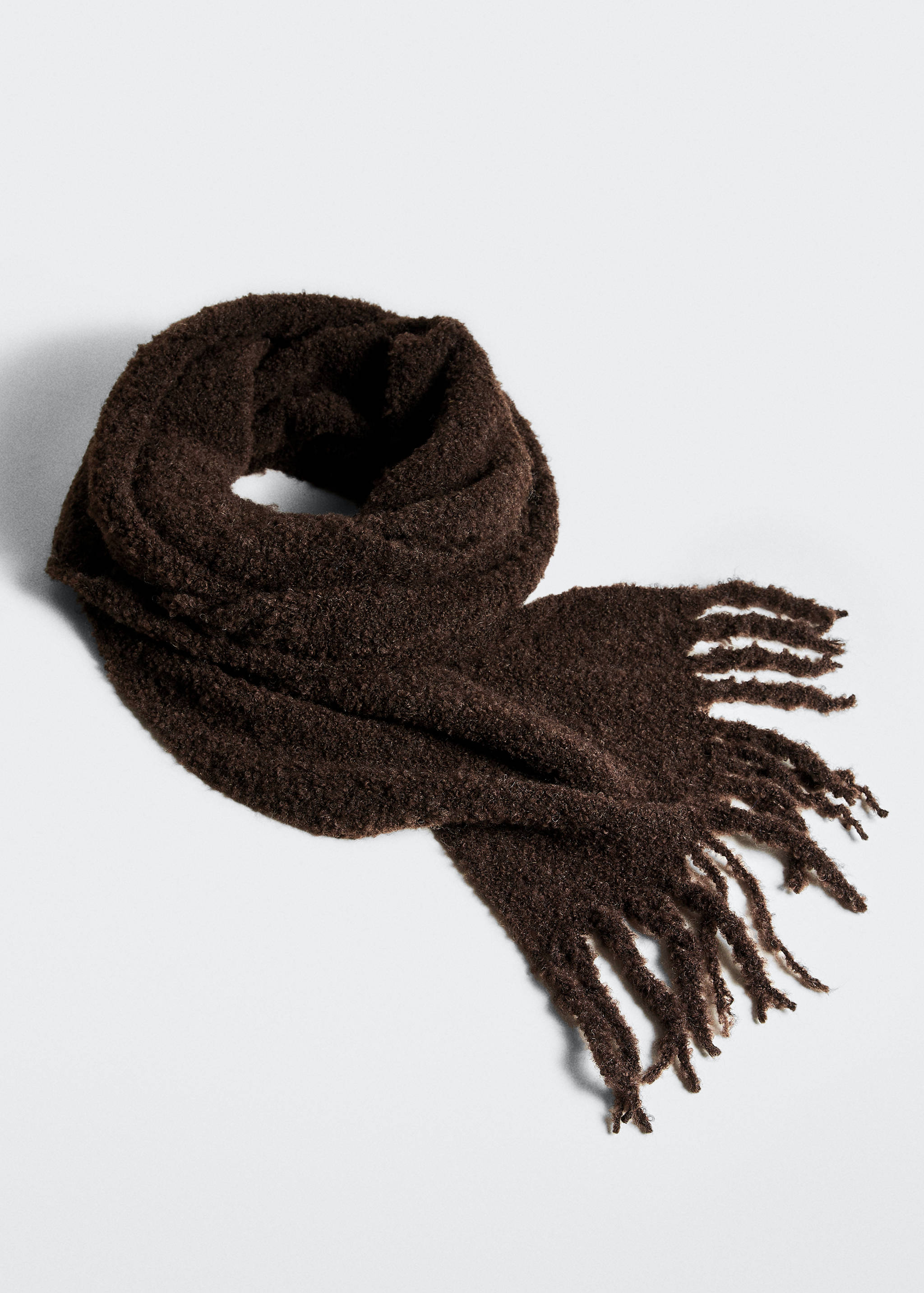 Curly knitted scarf - Details of the article 2