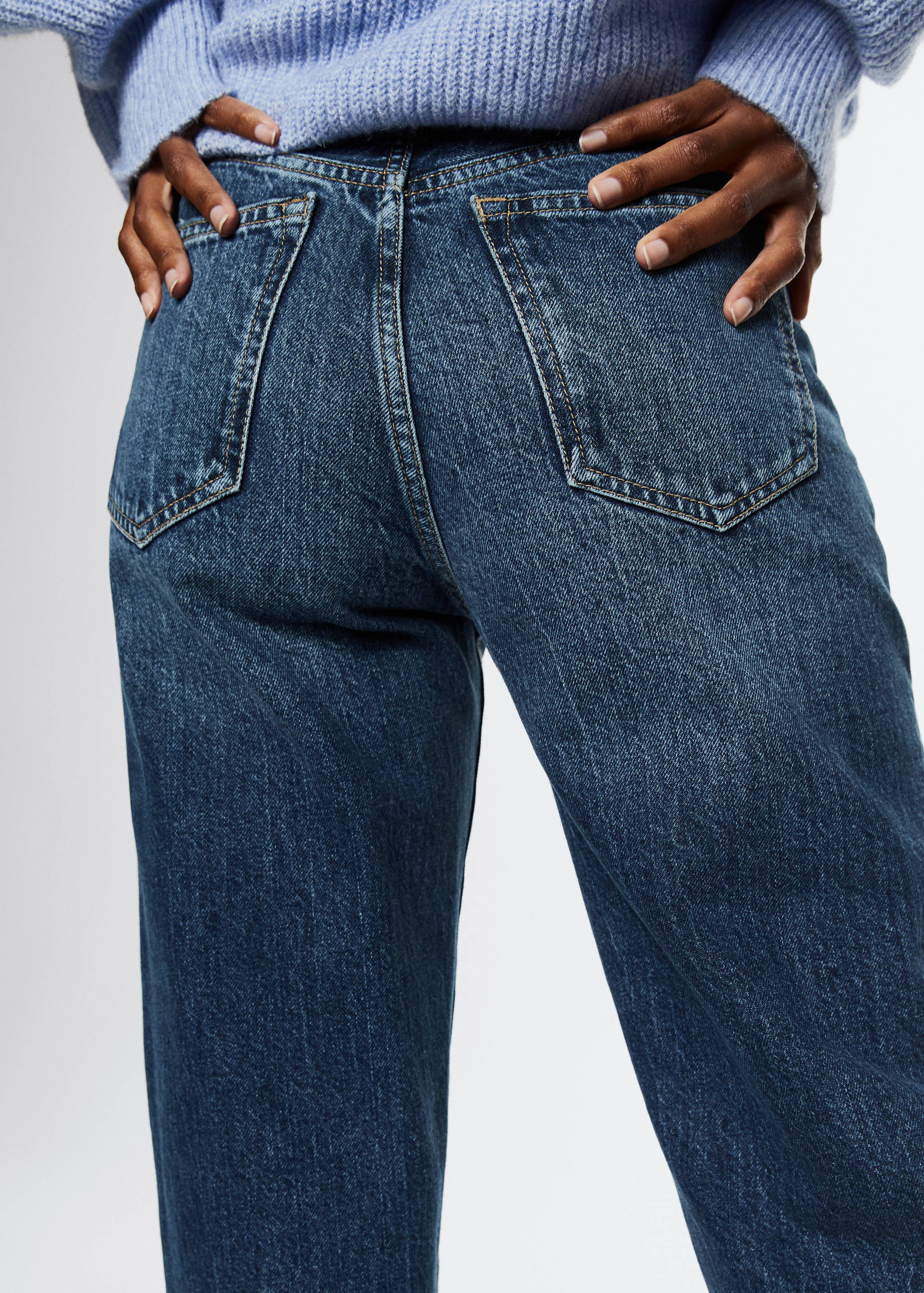 Mom high-waist jeans - Details of the article 1