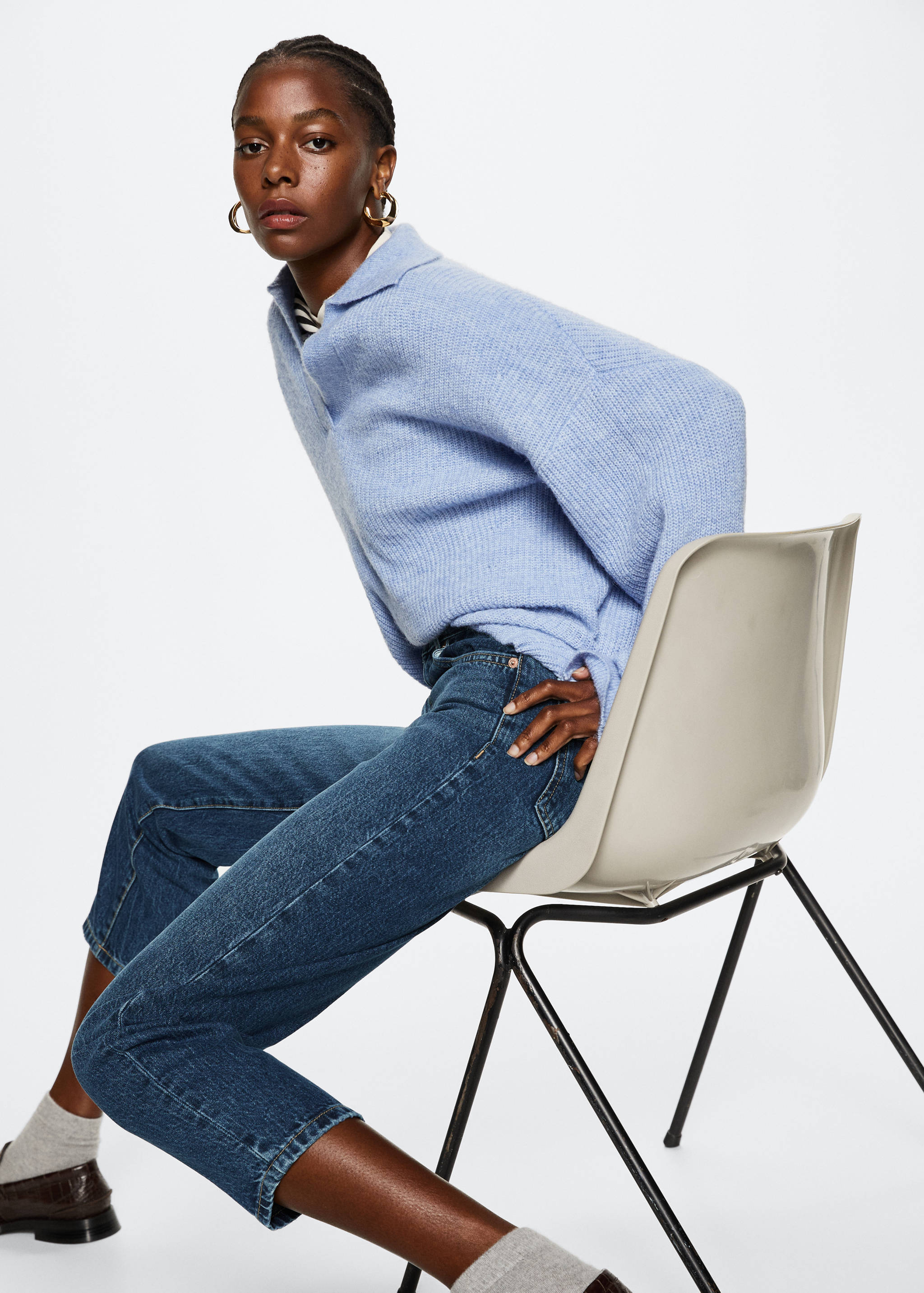 Mom high-waist jeans - Details of the article 2
