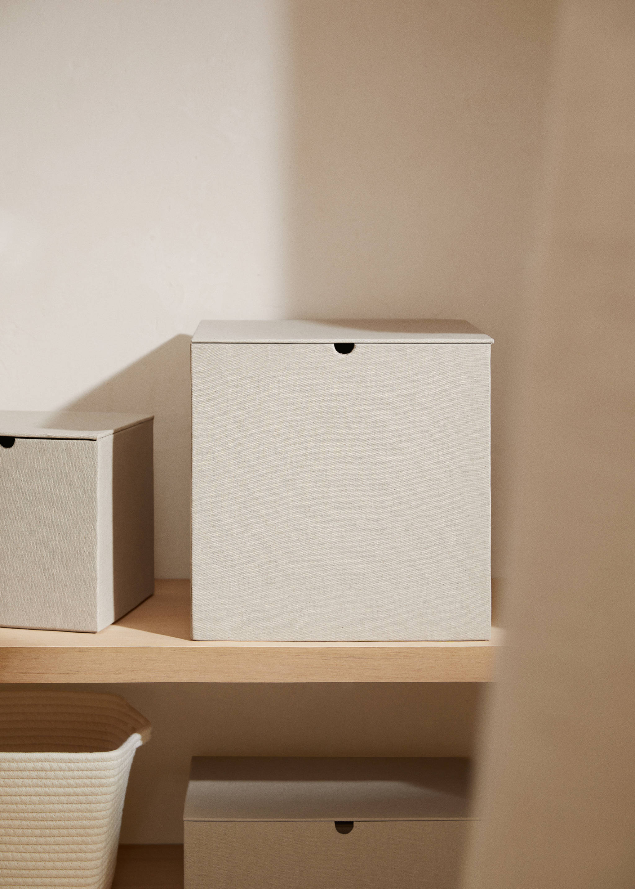 Fabric box 30,5x30,5x30,5cm - General plane