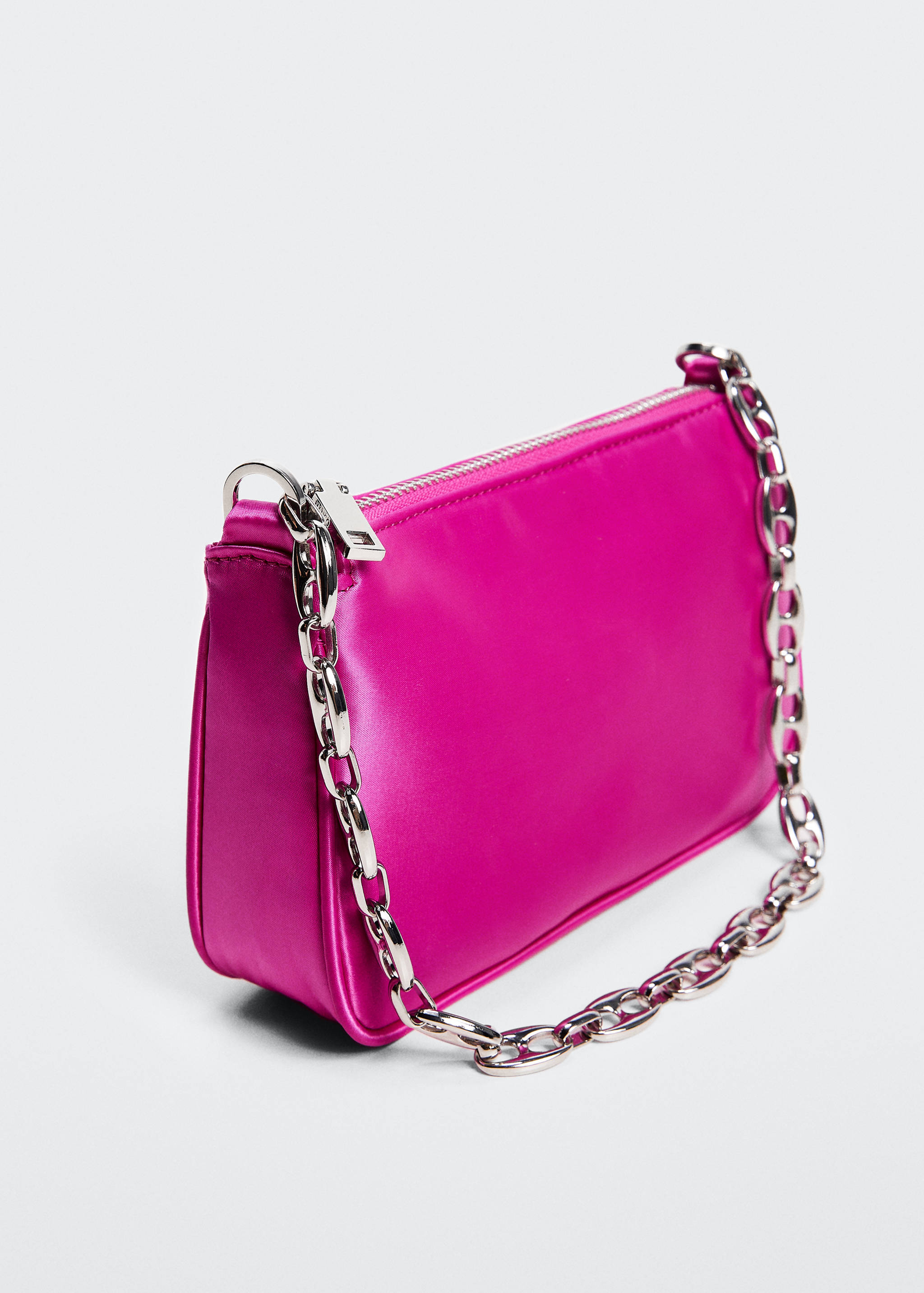 Satin chain bag - Medium plane