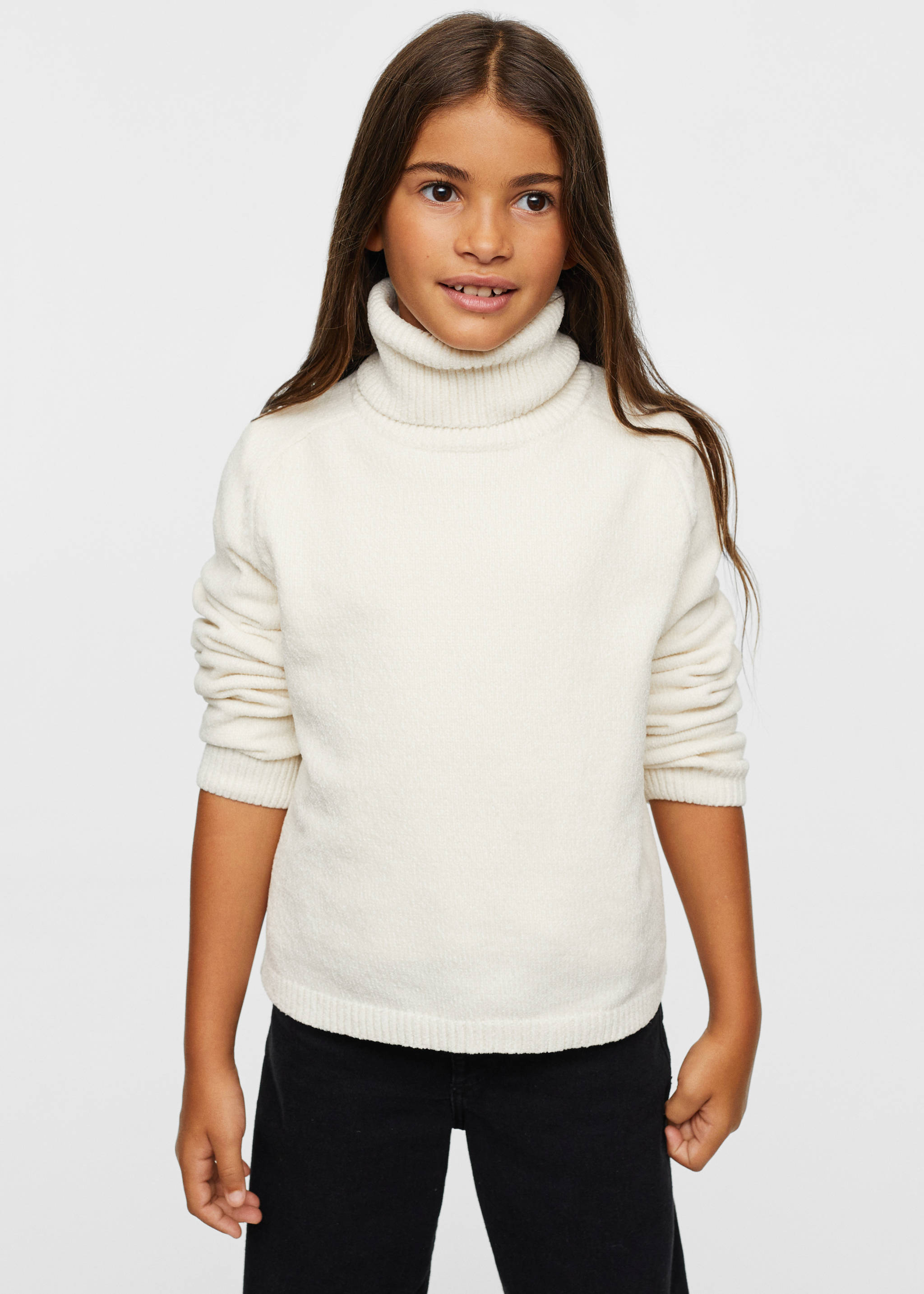 Chenille-Pullover - Mittlere Ansicht