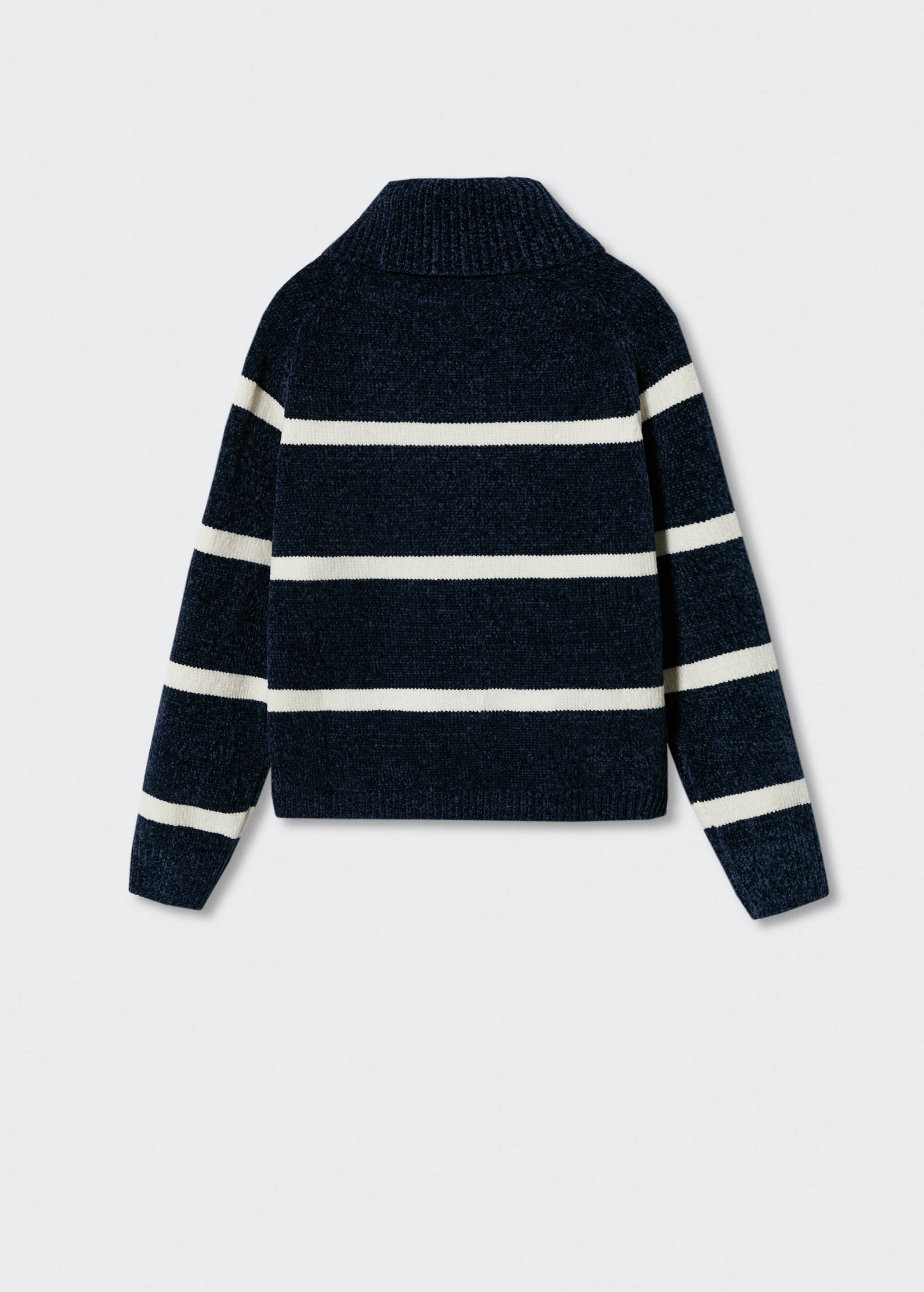 Chenille-Pullover - Rückseite des Artikels