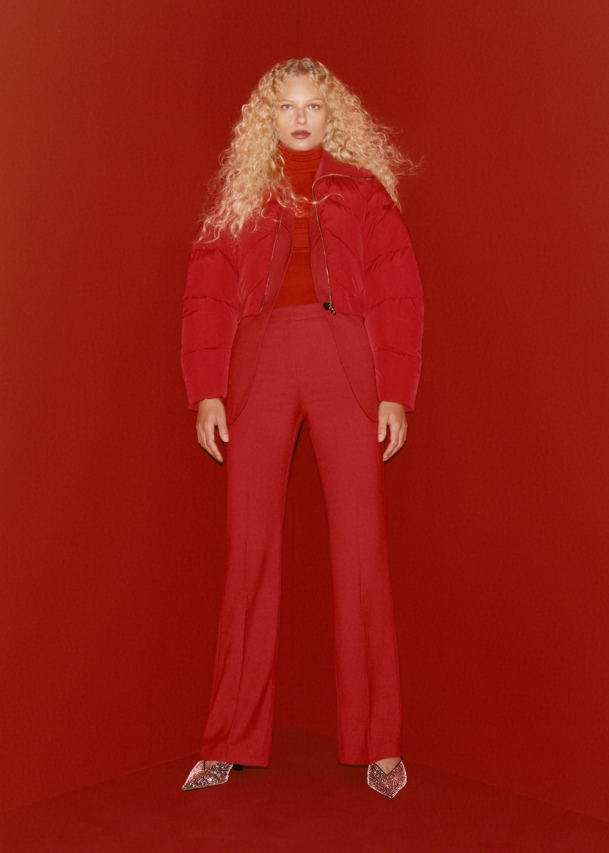 Short quilted anorak - Details of the article 7