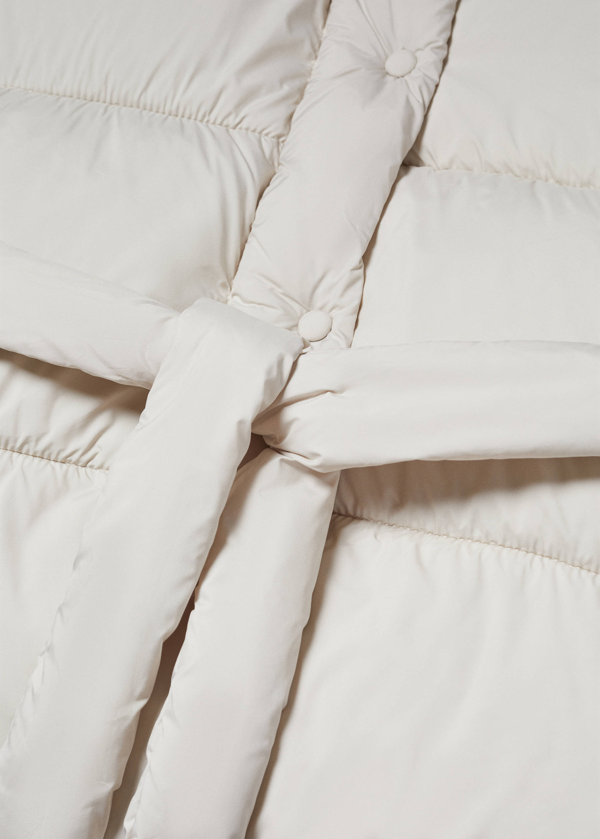 Belt quilted coat - Details of the article 8