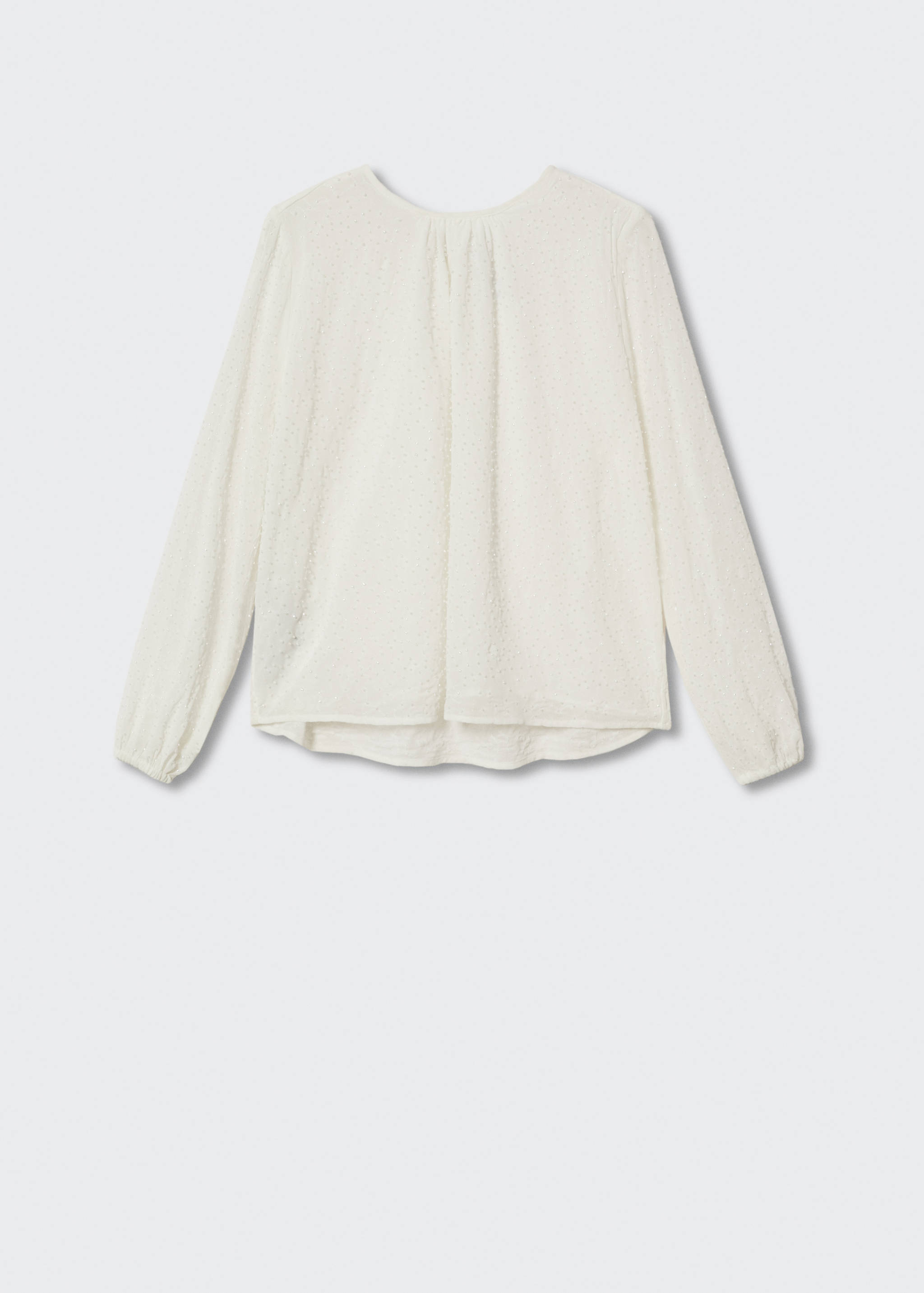 Bluse mit Perlenverzierung - Artikel ohne Model