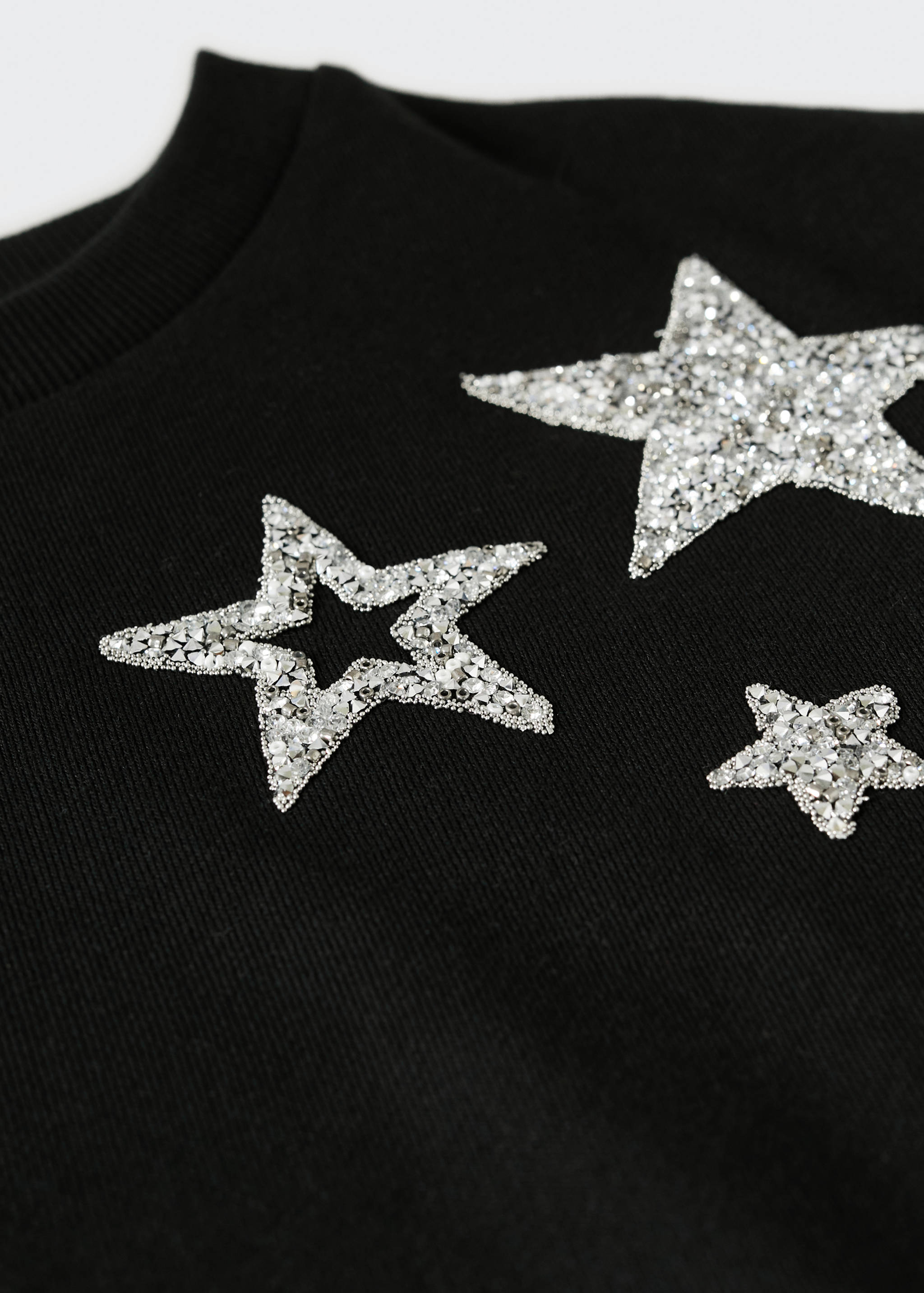 Sweat-shirt étoiles paillettes - Détail de l'article 8