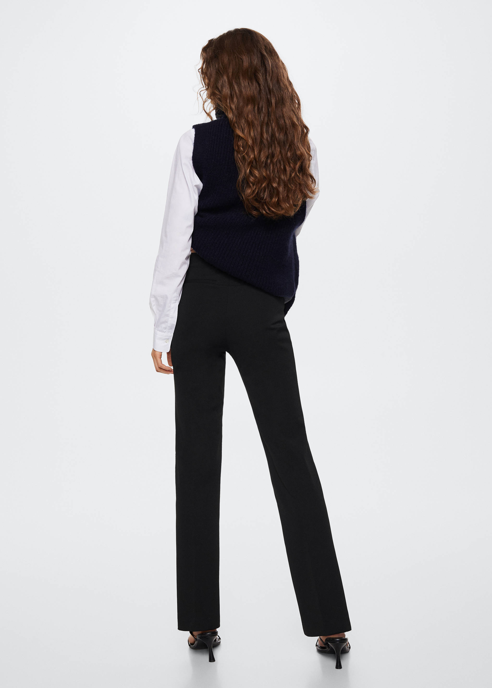 Raka byxor - Artikelns baksida