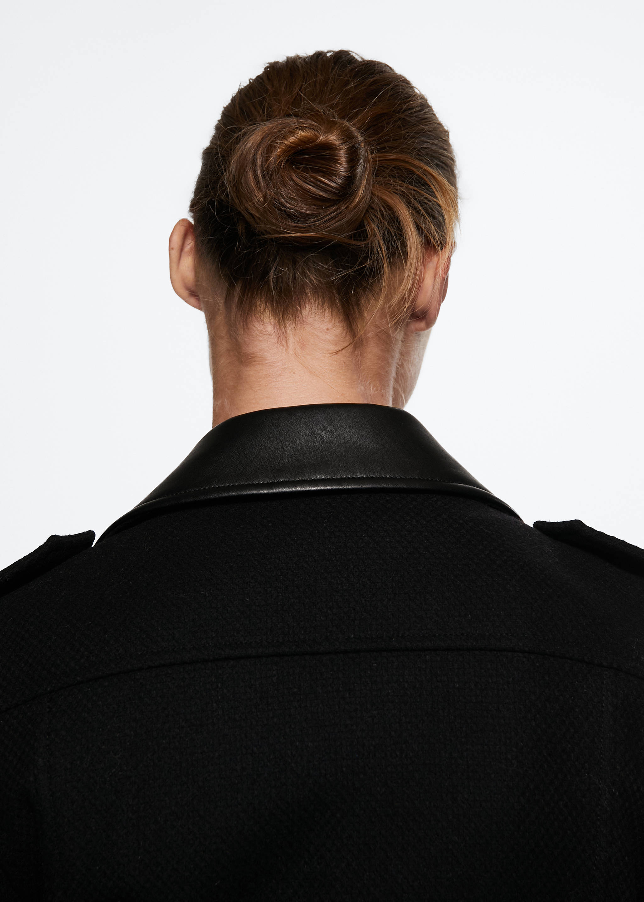 Abrigo biker lana - Detalle del artículo 2