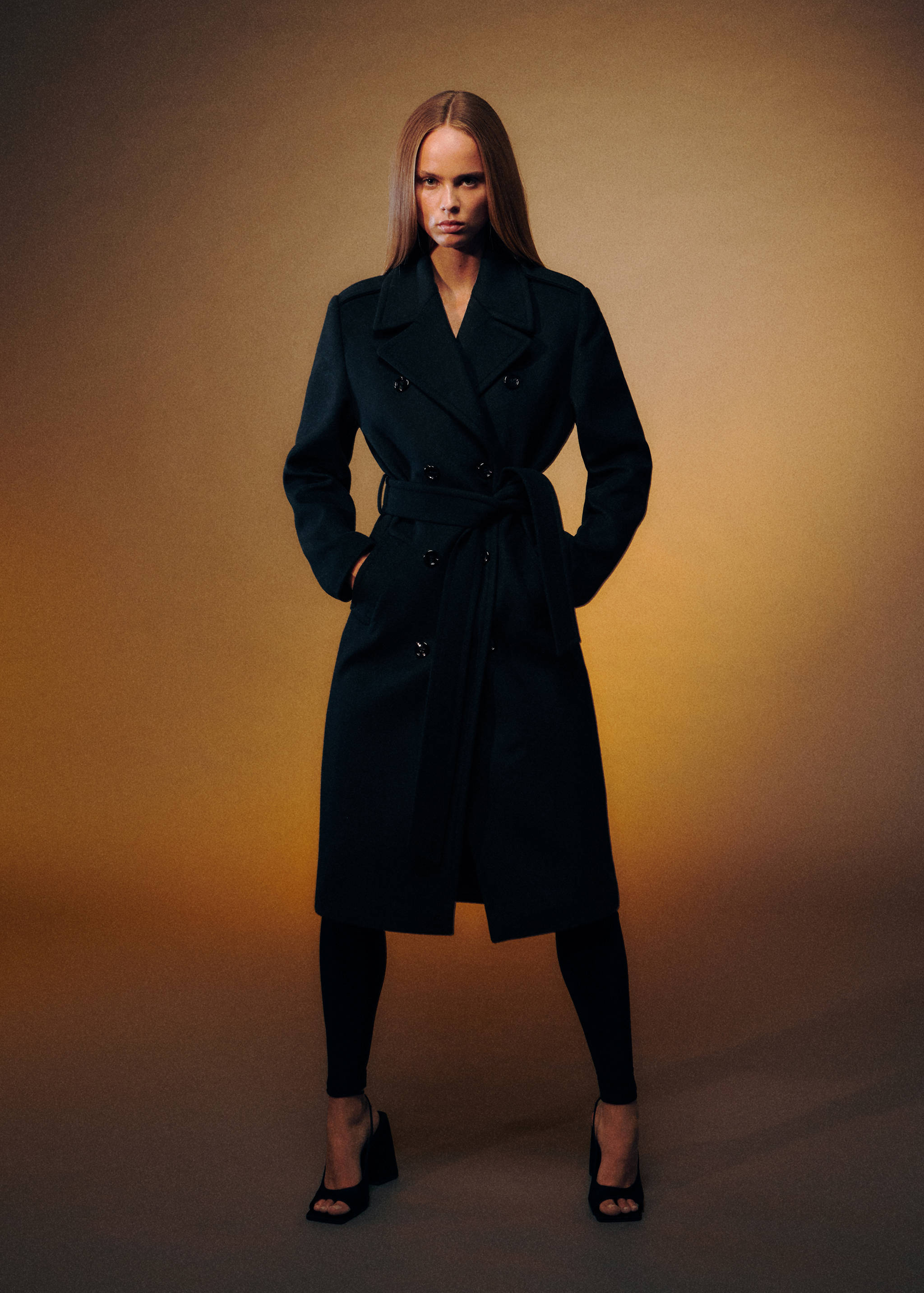 Tailored oversize wool coat - Details of the article 7