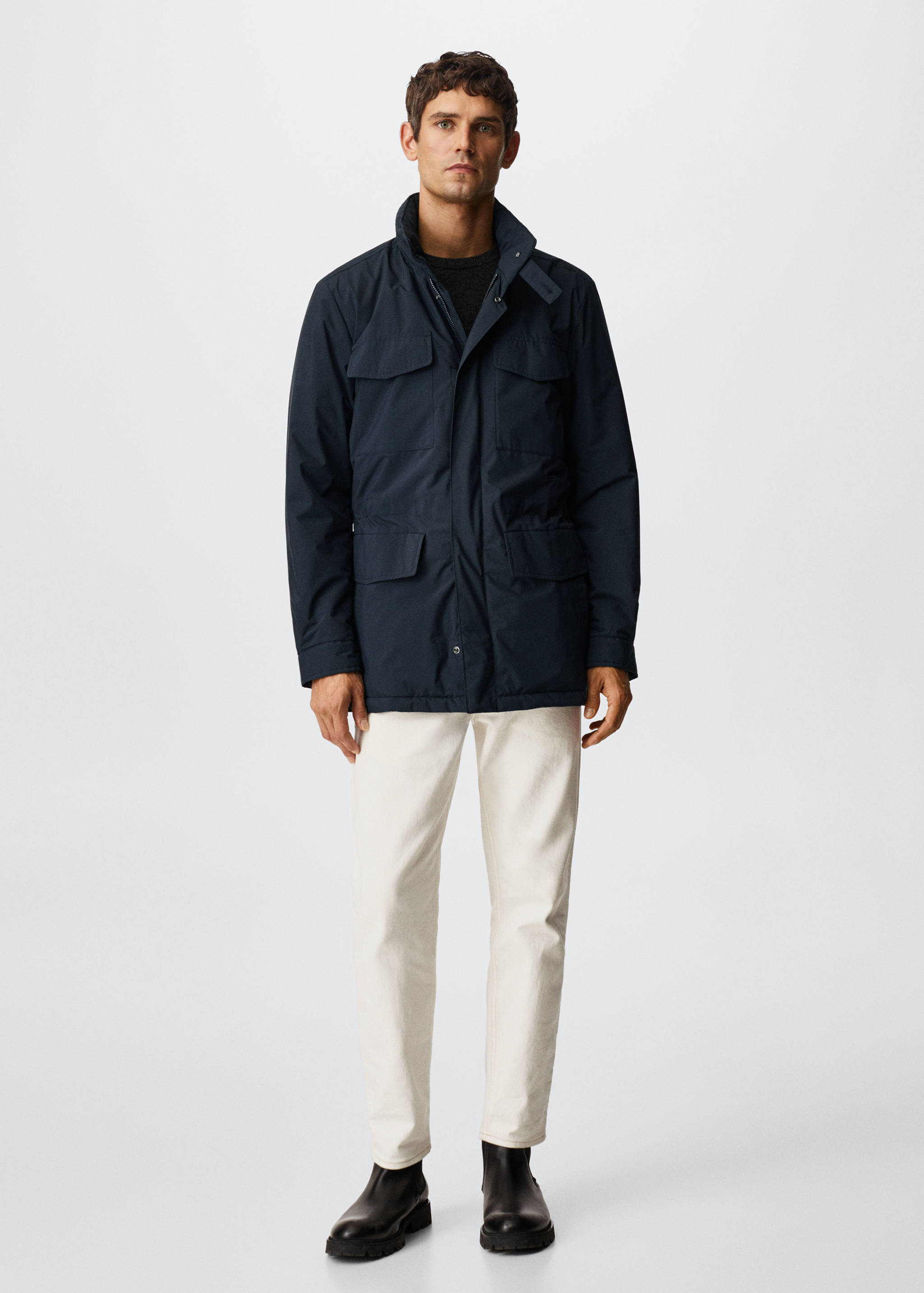 Long jacket with pockets - General plane