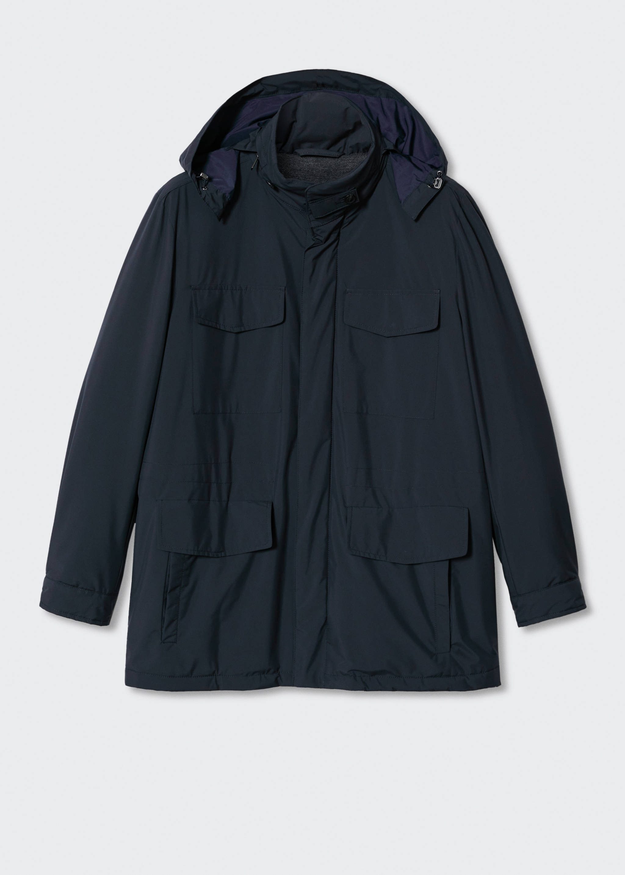 Long jacket with pockets - Article without model