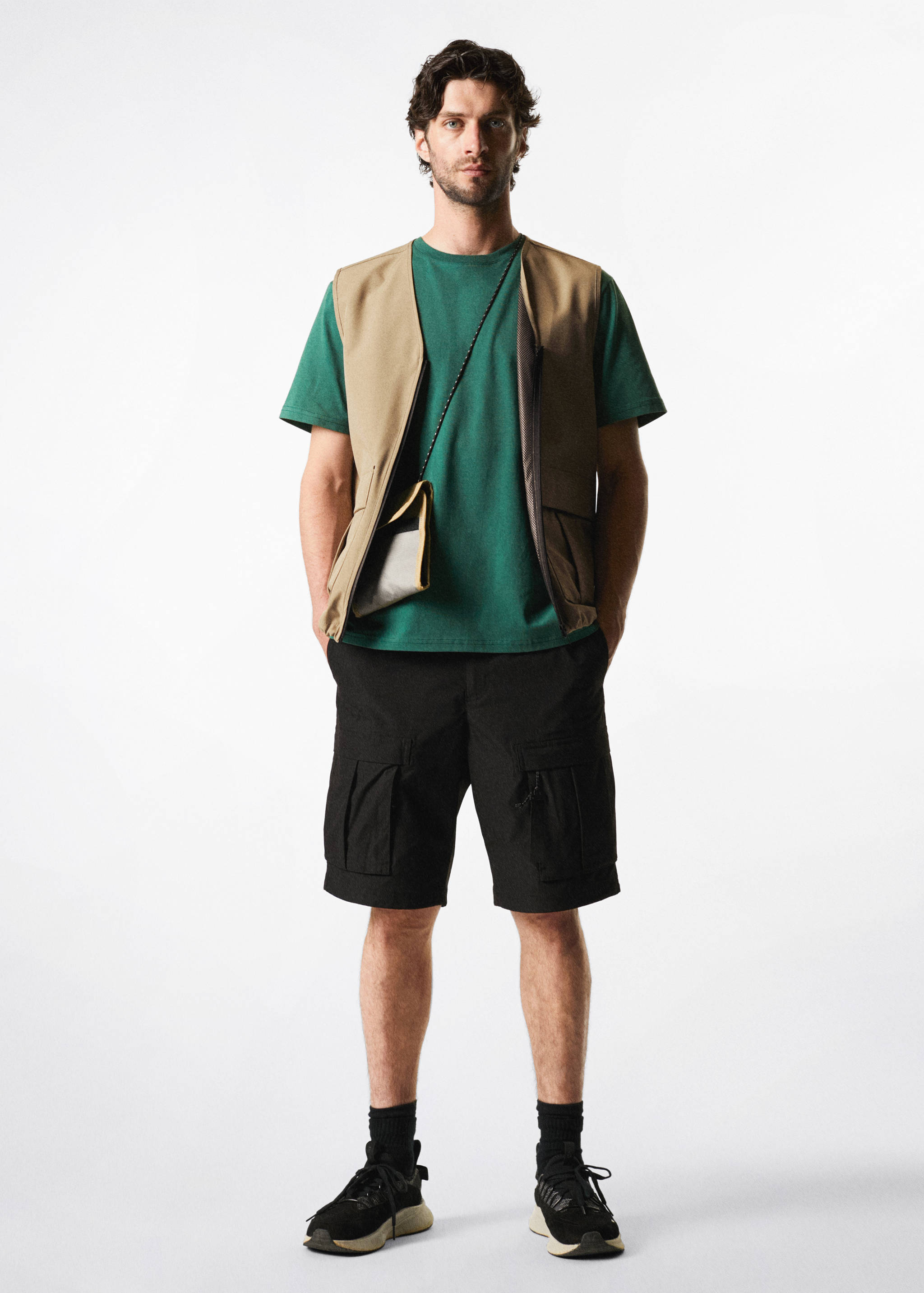 Armilla multibutxaques impermeable - Pla general