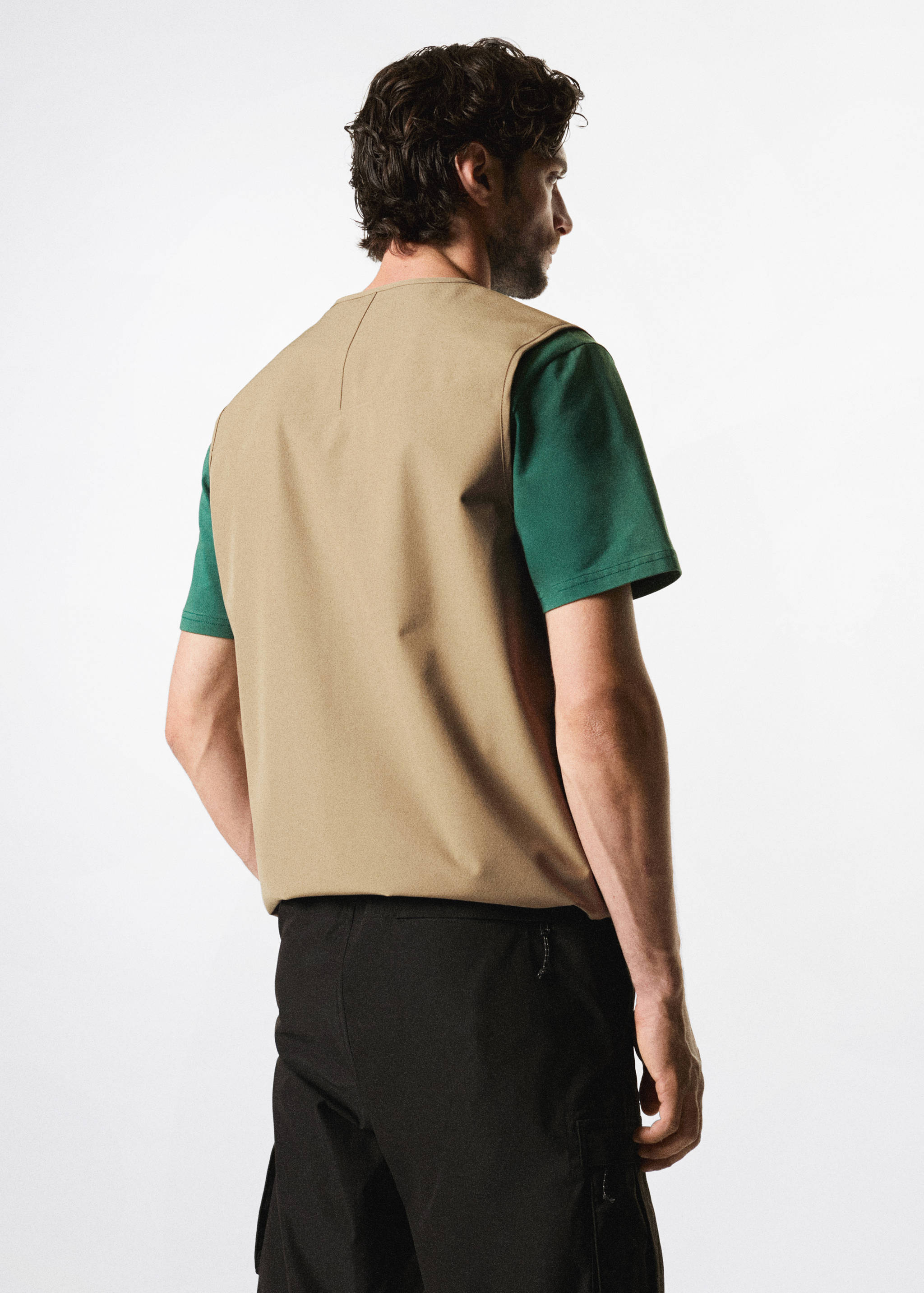 Armilla multibutxaques impermeable - Revers de l'article