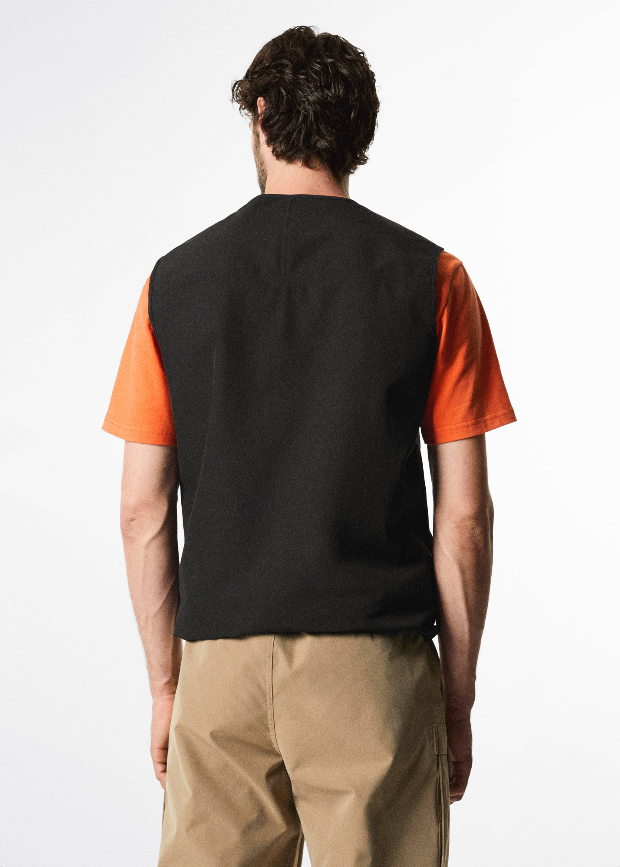 Armilla multibutxaques impermeable - Revers de l'article