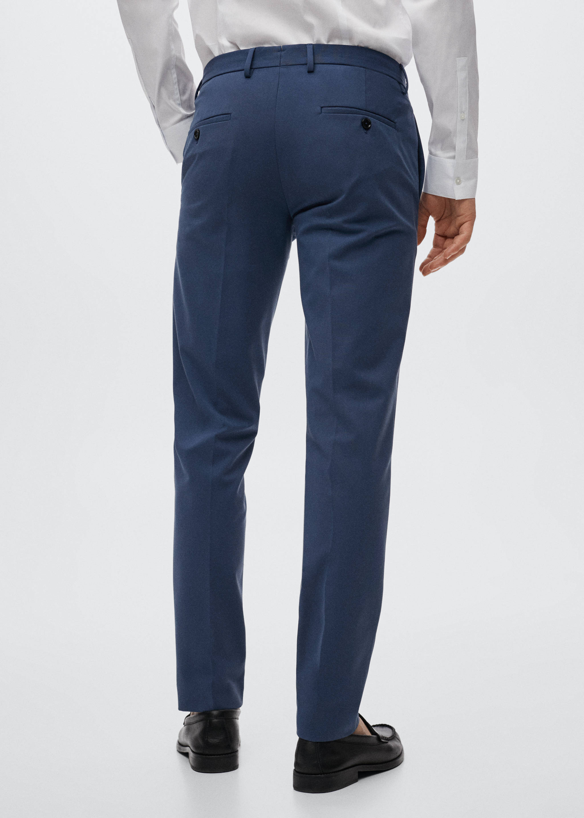 Super slim fit suit trousers - Reverse of the article