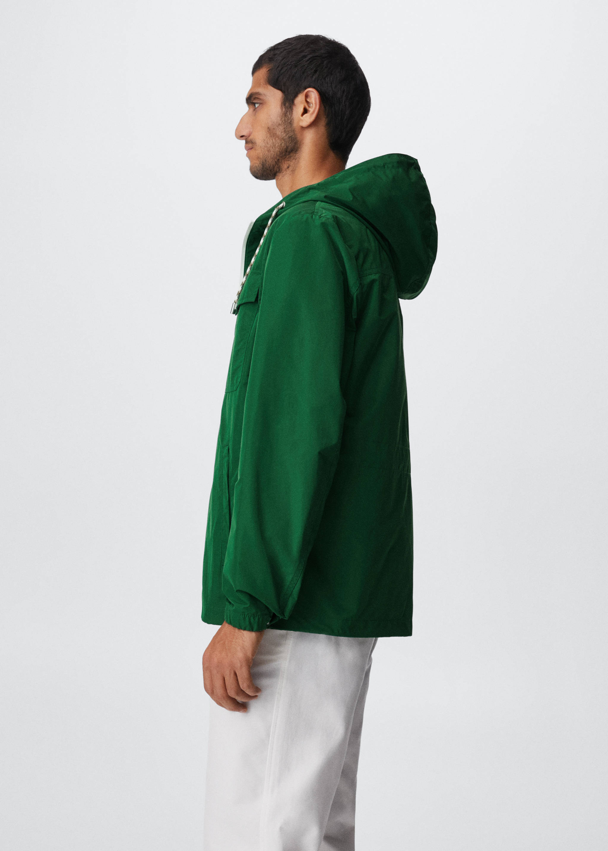 Raincoat hooded jacket - Details of the article 2