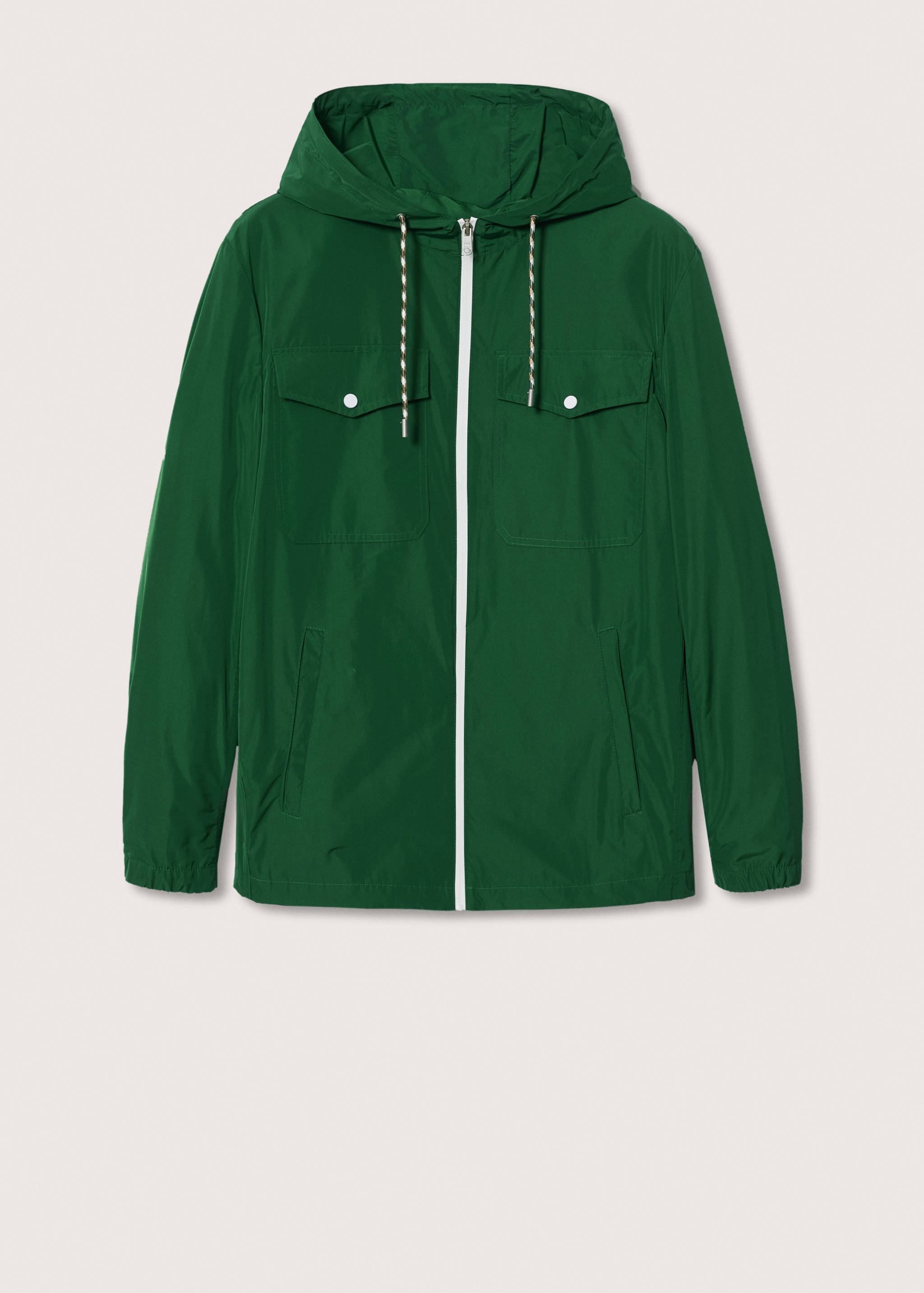 Raincoat hooded jacket - Article without model