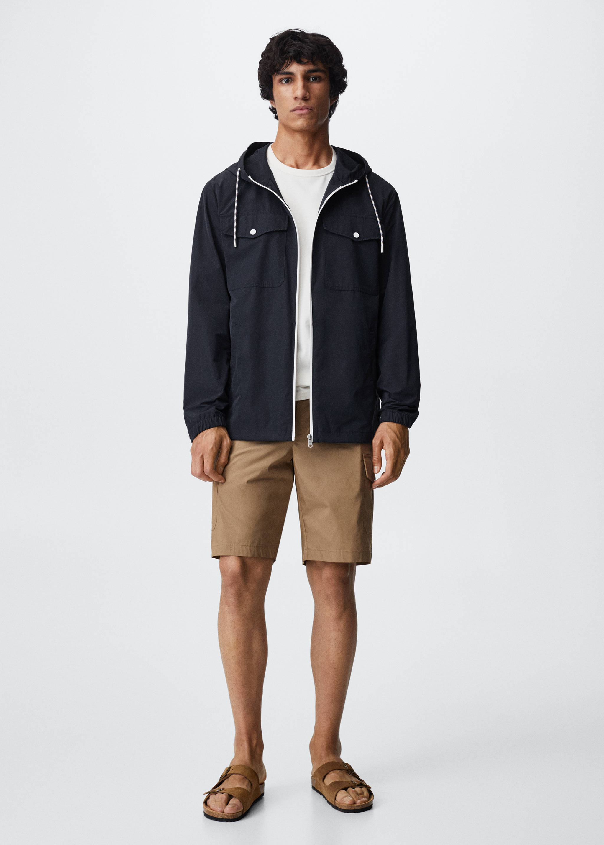Raincoat hooded jacket - General plane