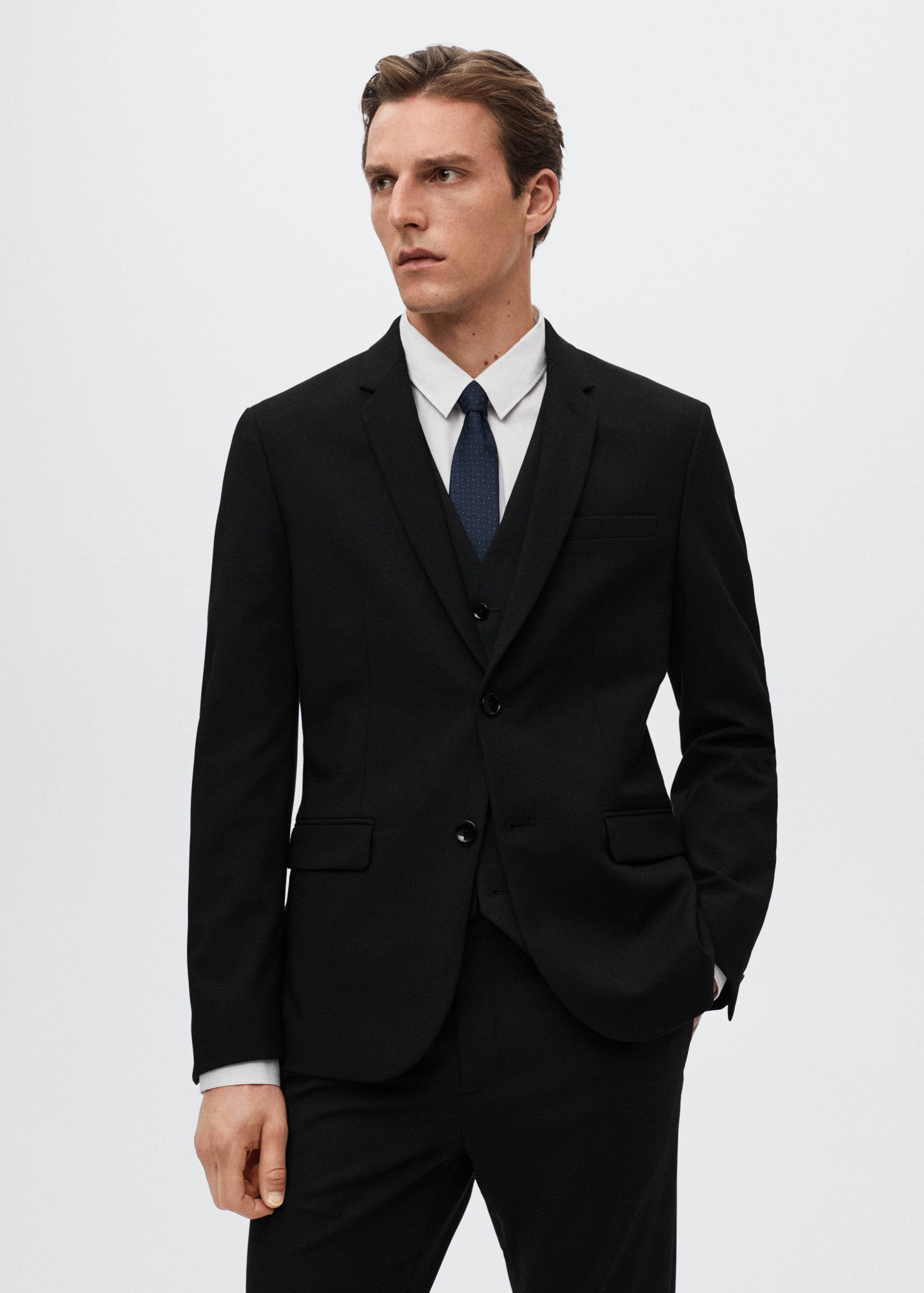 Americana vestir súper slim fit - Pla mig