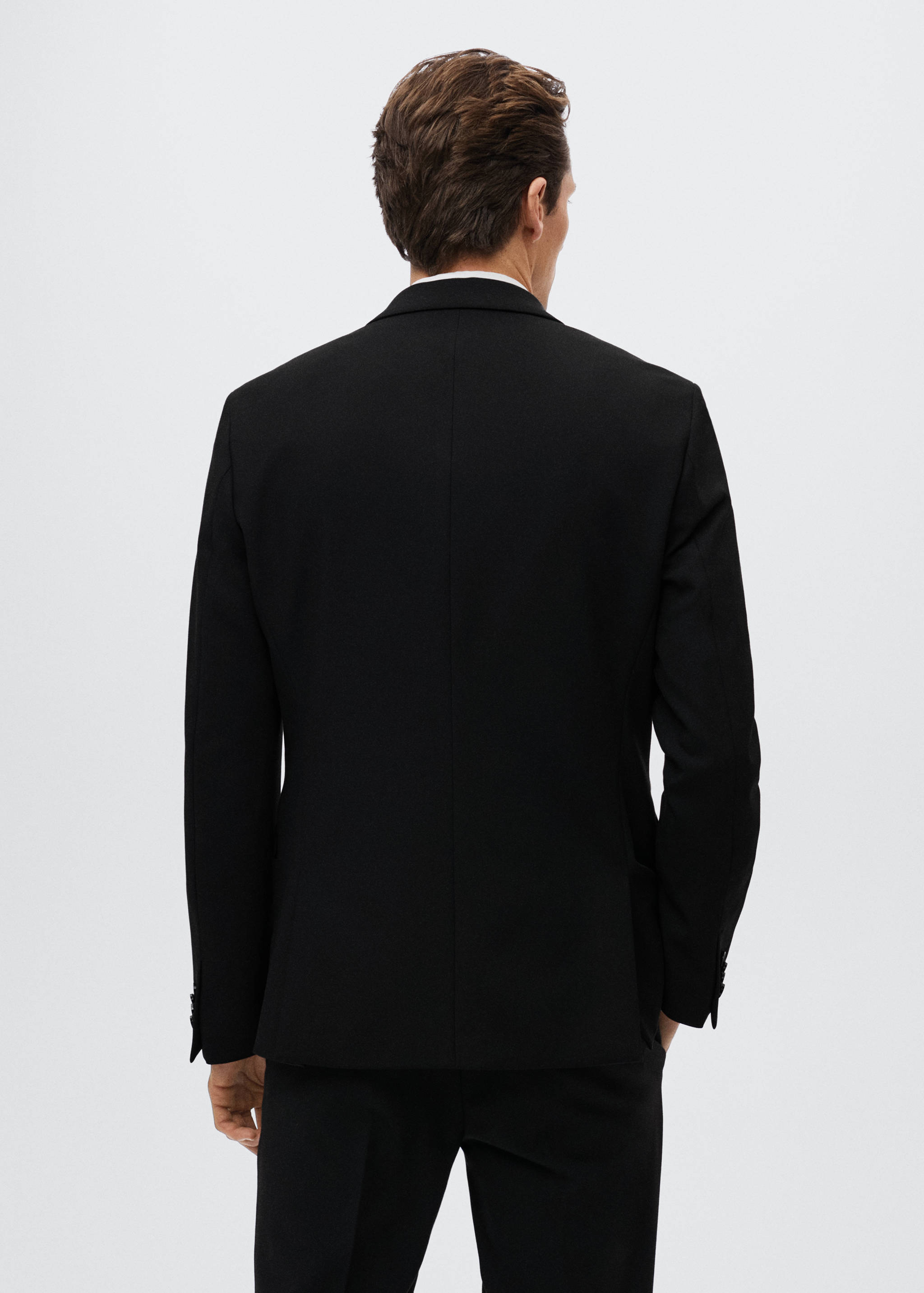 Americana vestir súper slim fit - Revers de l'article