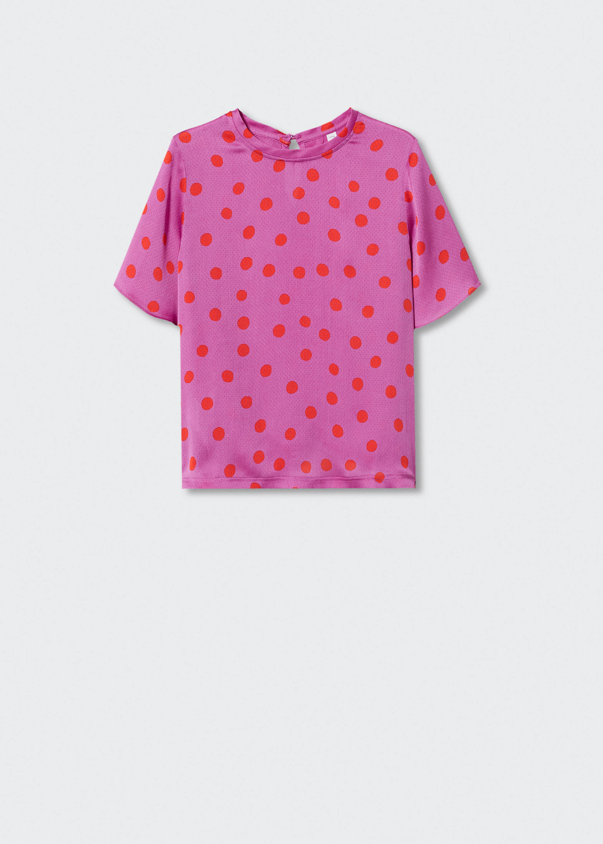 Polka-dot print blouse - Article without model